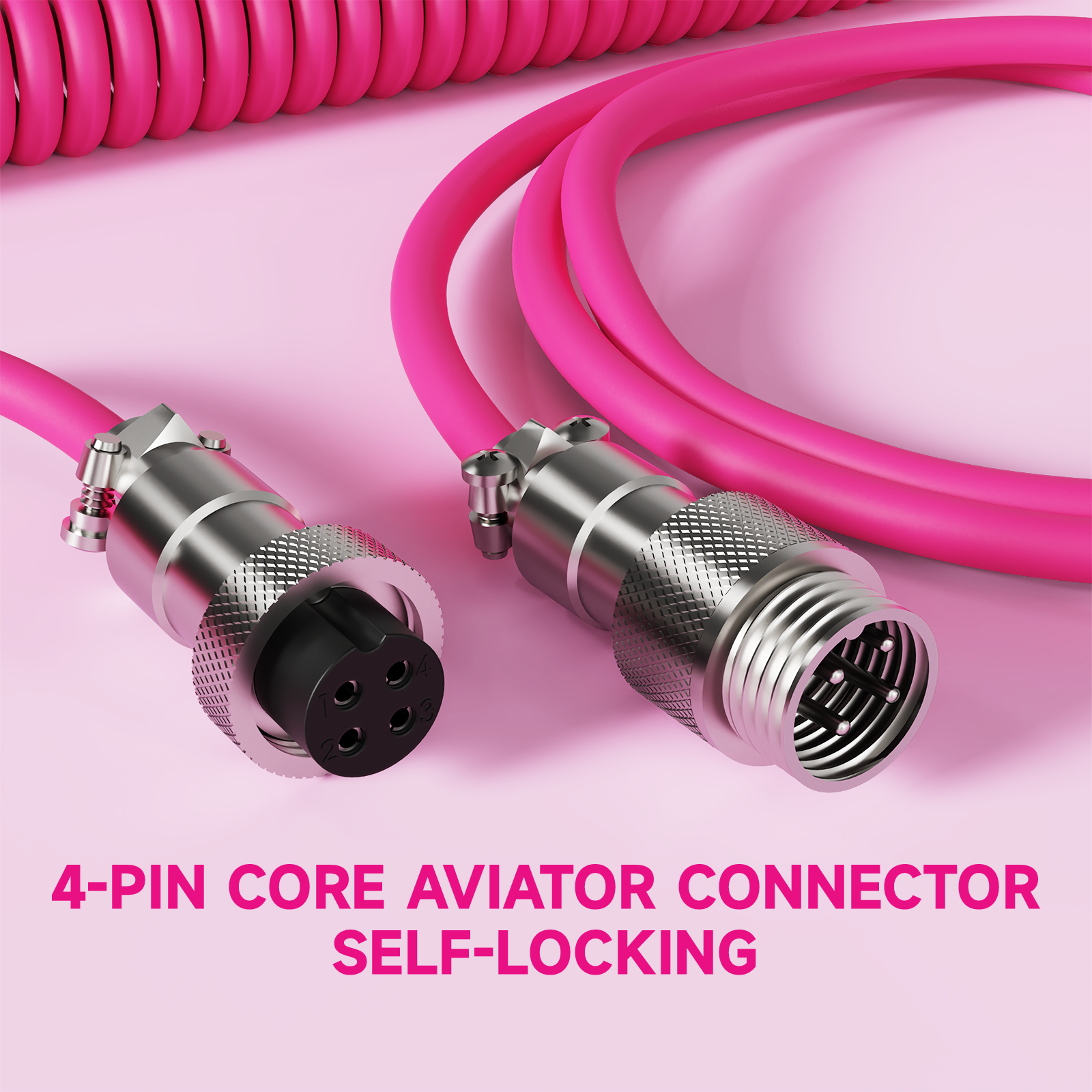 ATTACK SHARK C01Ultra Custom Aviator Cable for 8KHz Magnetic Keyboard