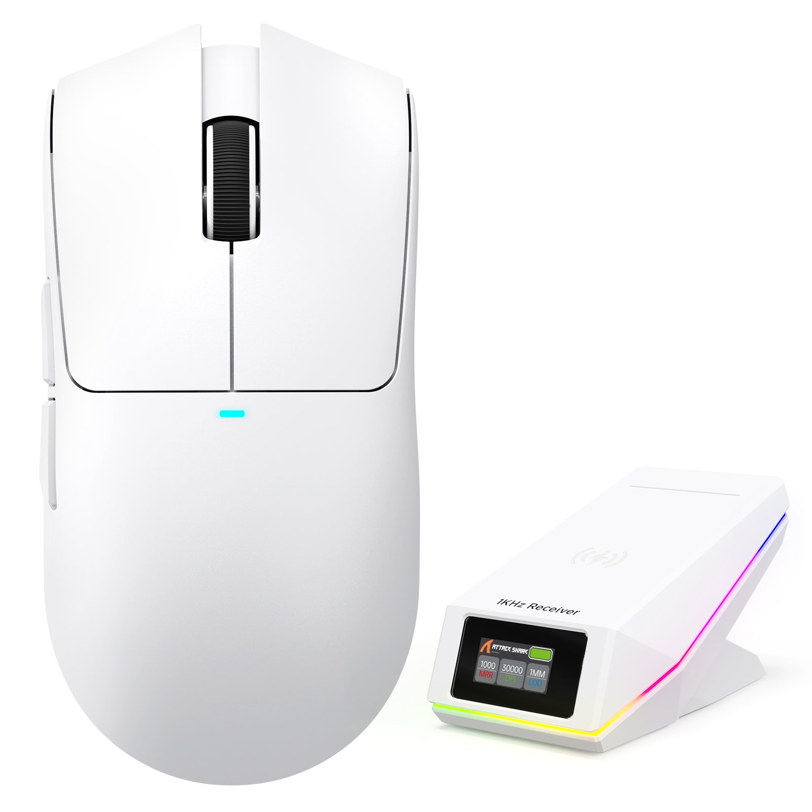 ATTACK SHARK X11 PRO V2 kabellose Gaming-Maus mit TFT-Display und Ladestation