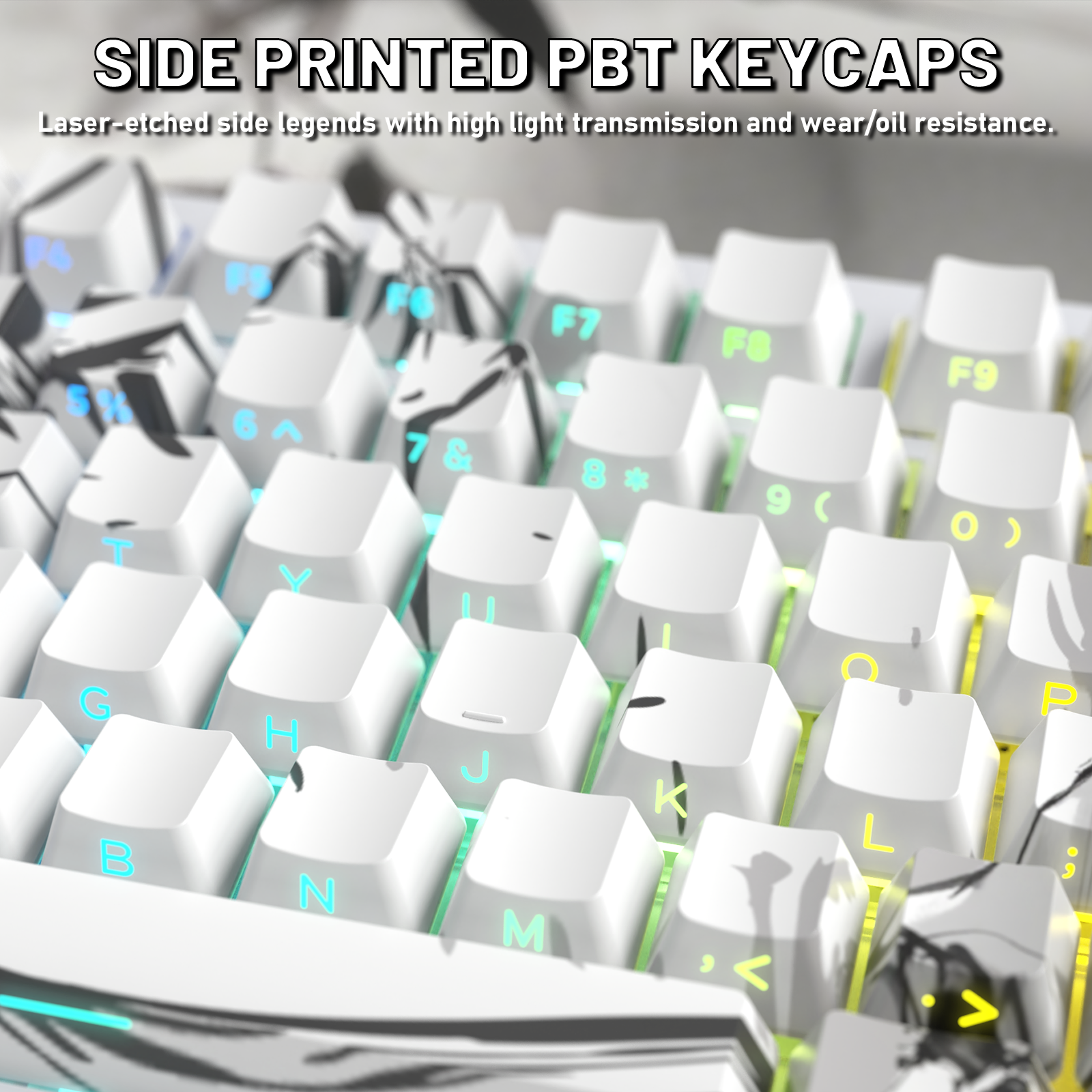 ATTACK SHARK X820ULTRA Mechanische Tastatur mit C01ULTRA Spiralkabel