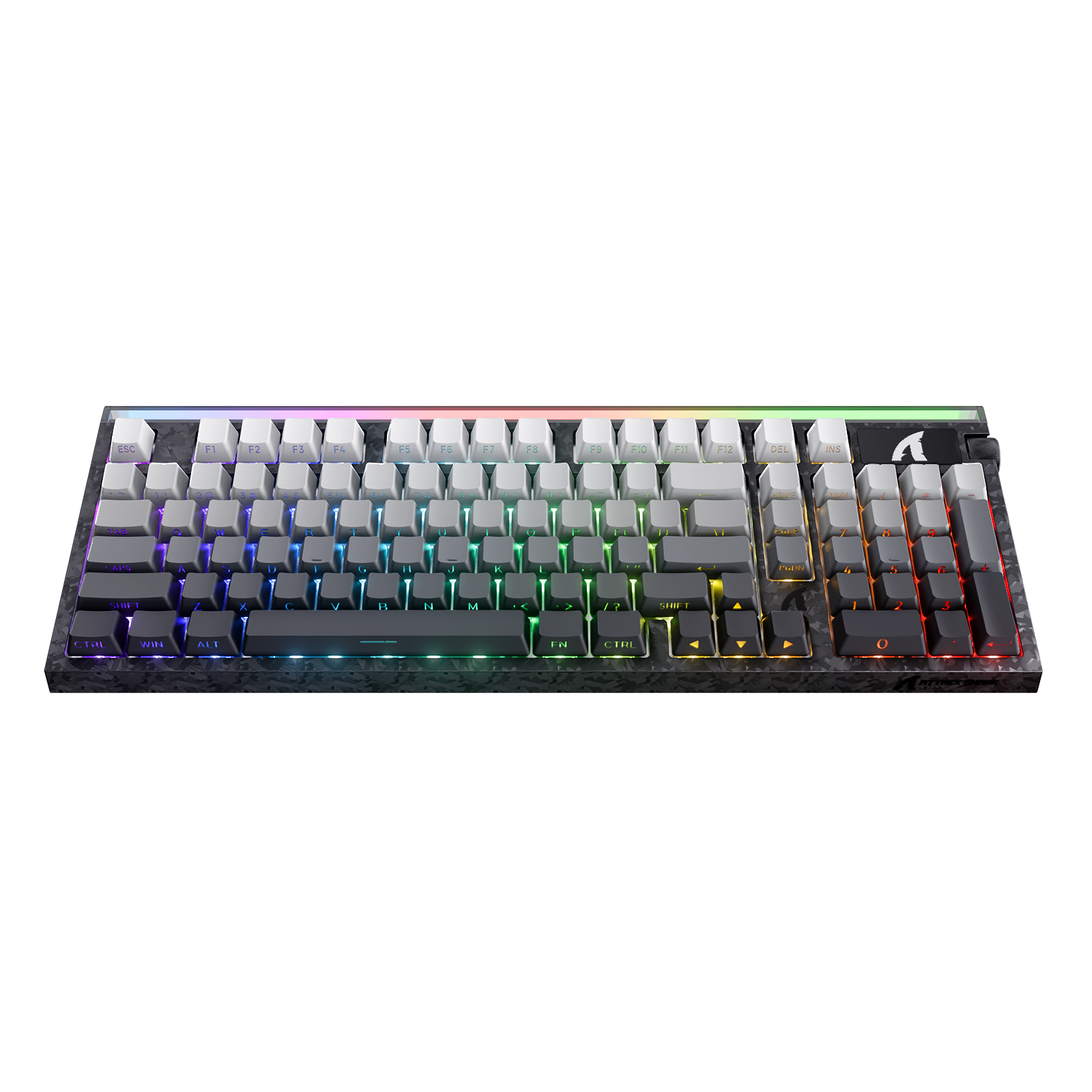Demnächst erhältlich: ATTACK SHARK R98 HE Carbonfaser Rapid Trigger Tastatur mit magnetischem Schalter