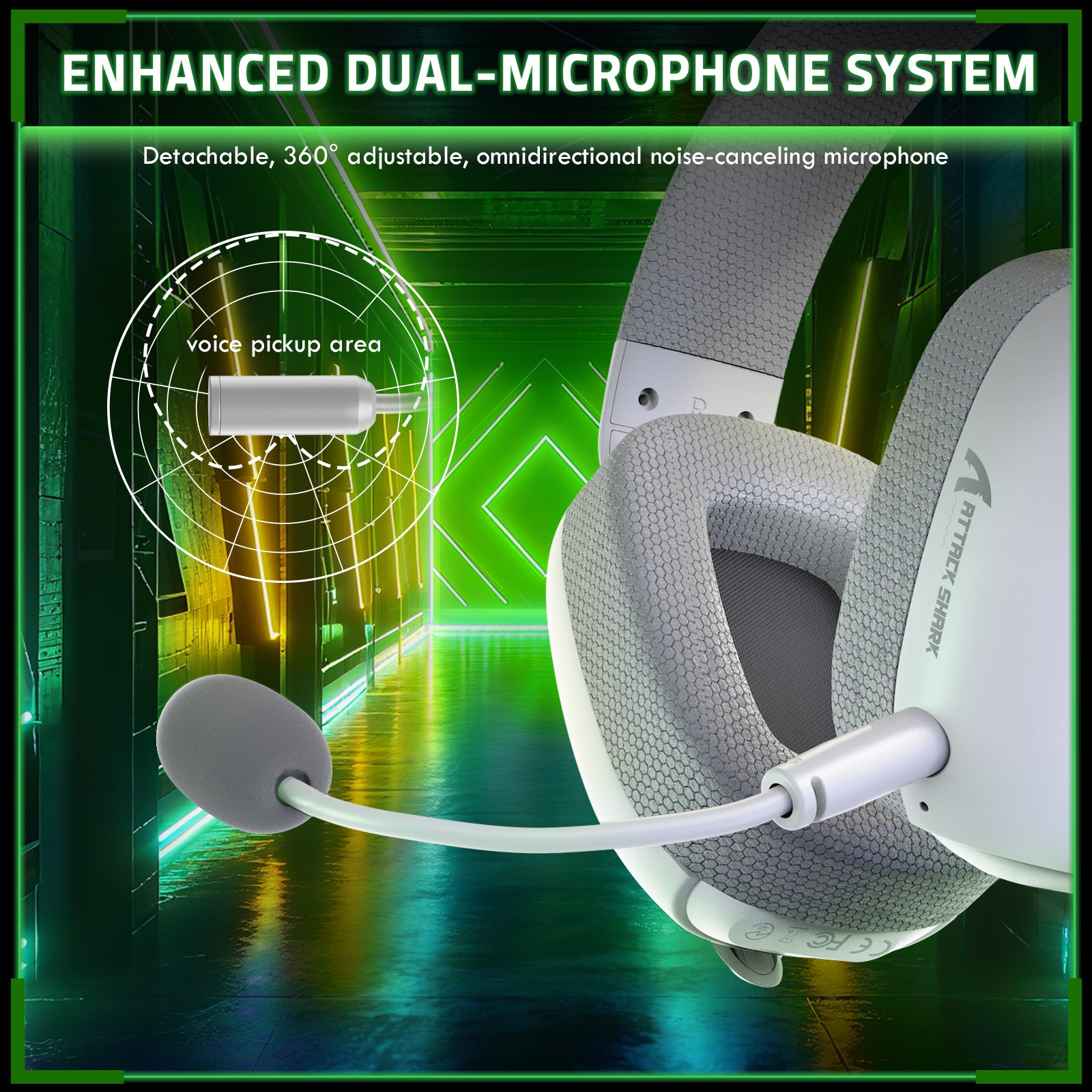 ATTACK SHARK L80PRO Wireless Gaming Headset