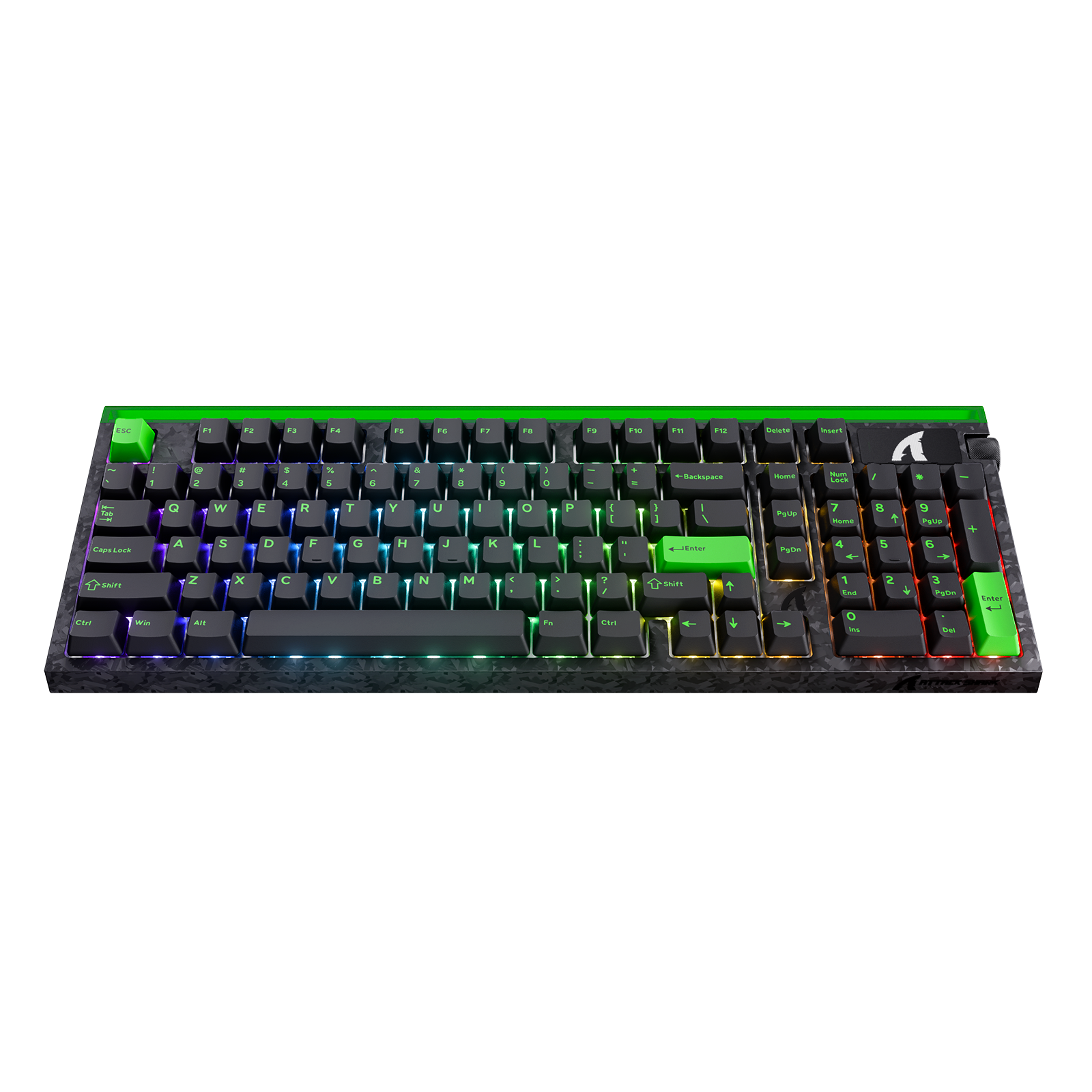 Demnächst erhältlich: ATTACK SHARK R98 HE Carbonfaser Rapid Trigger Tastatur mit magnetischem Schalter