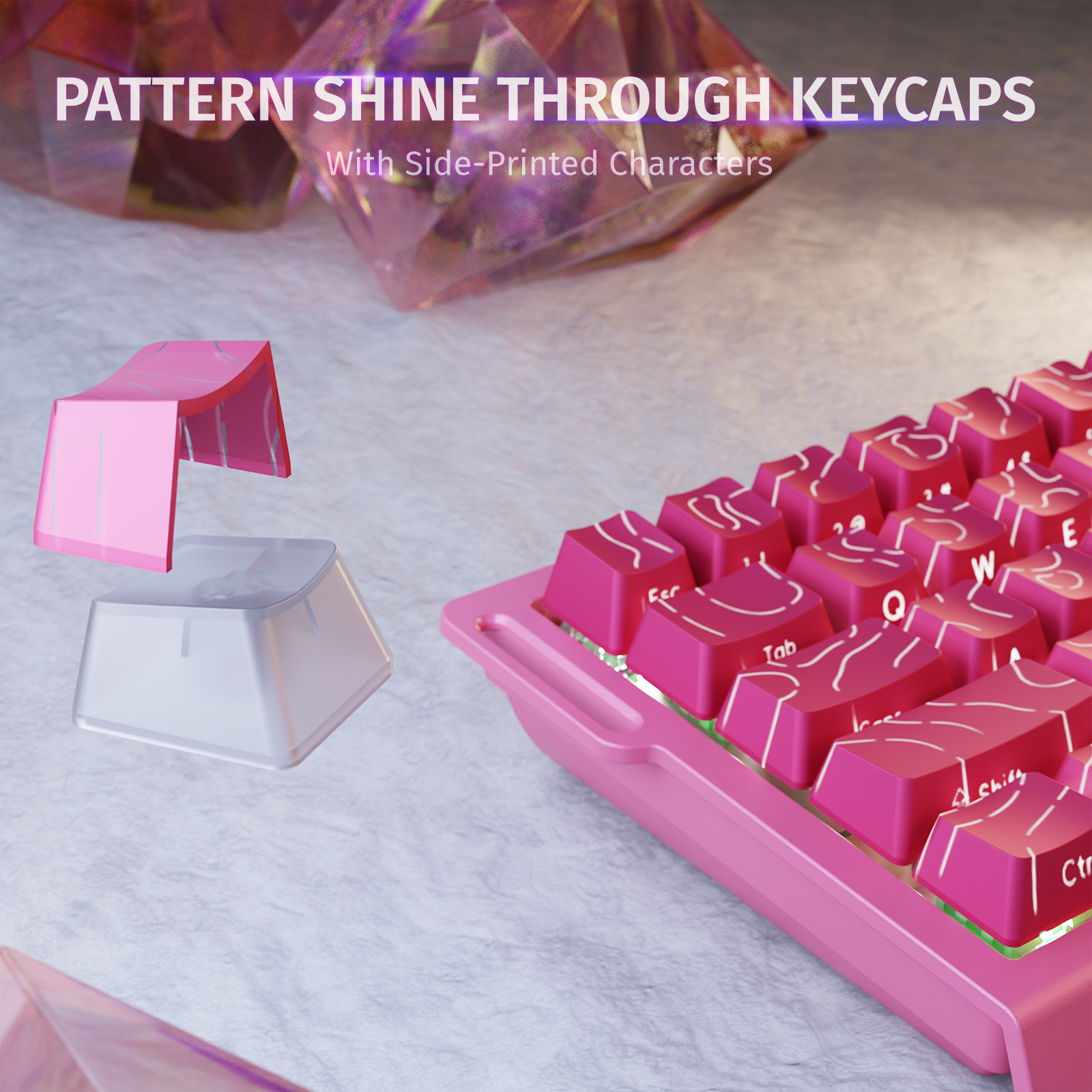 ATTACK SHARK X68 HE Rapid Trigger Tastatur Magnetischer Schalter