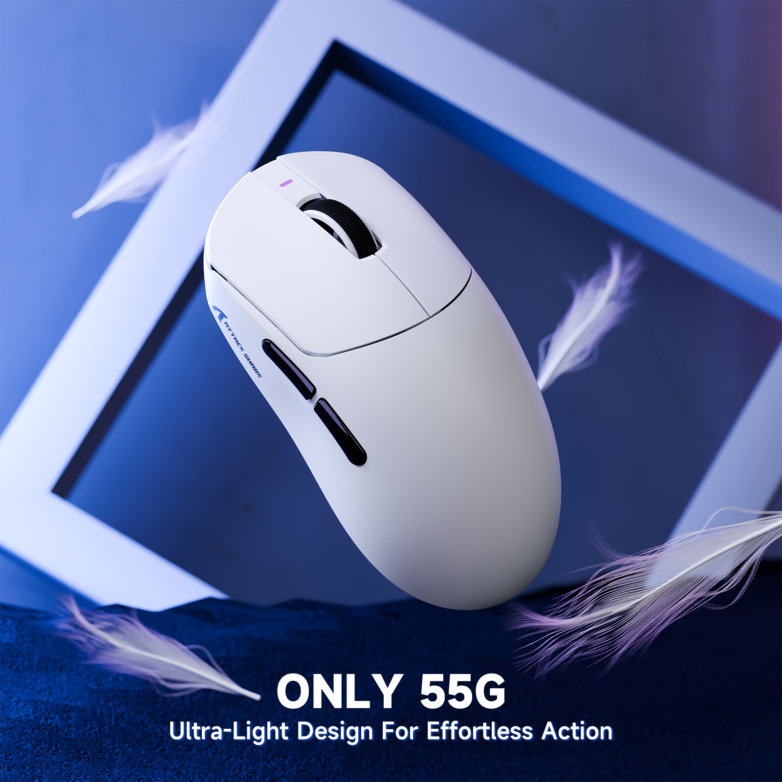 ATTACK SHARK X8PRO Ultraleichte kabellose Gaming-Maus & C06ULTRA-Kabel
