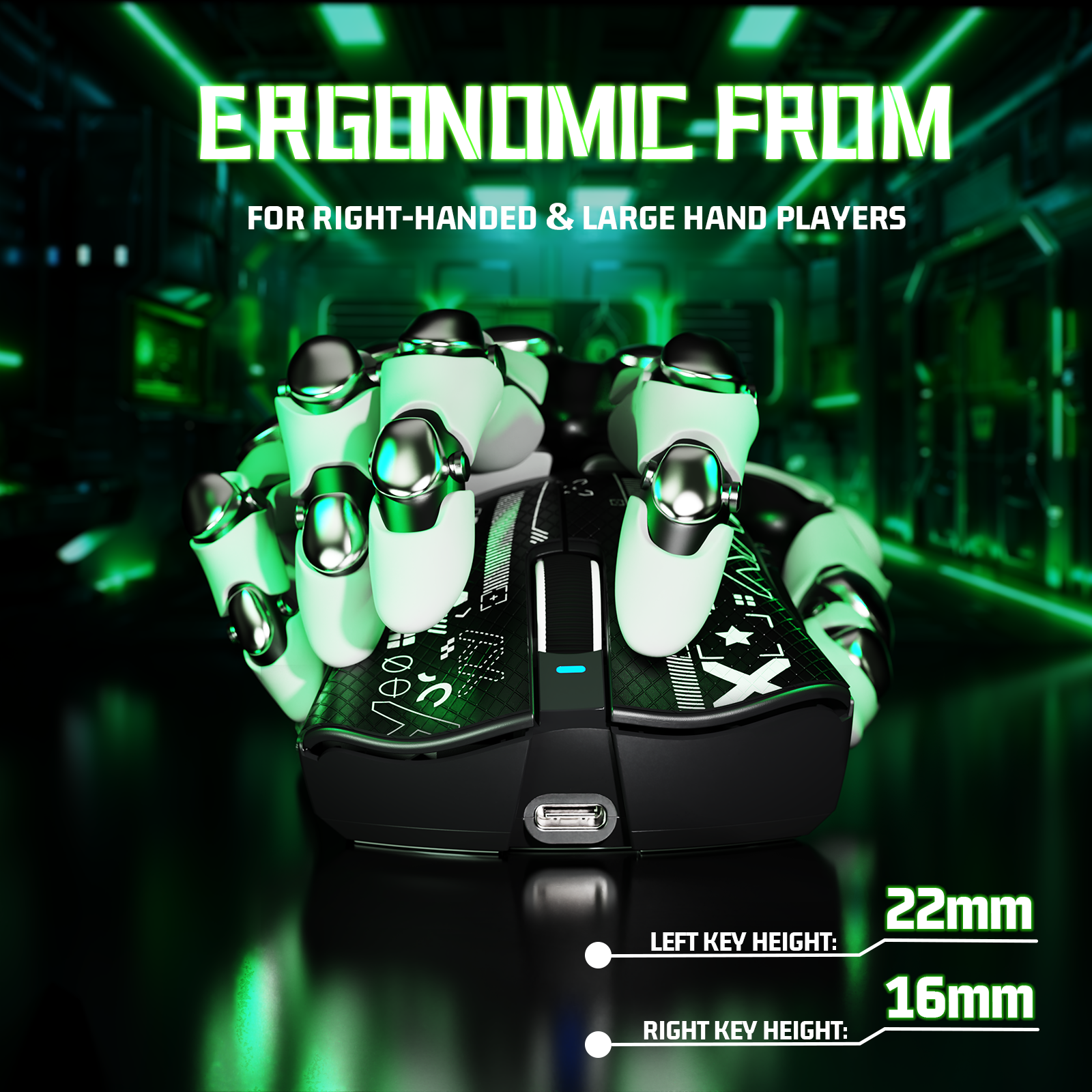 ATTACK SHARK V3 Ultraleichte Tri-Mode Gaming-Maus