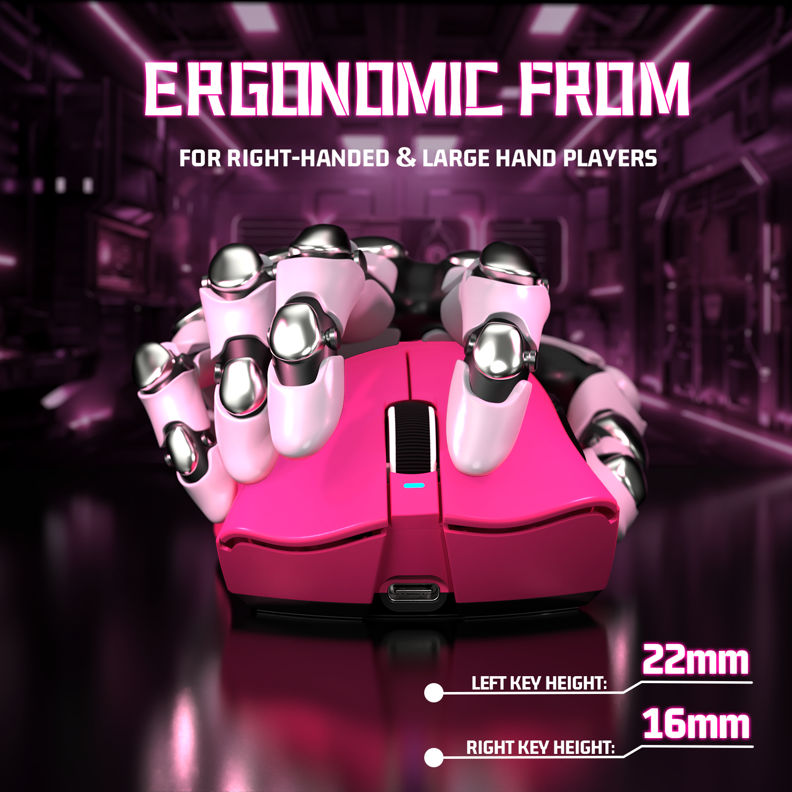 ATTACK SHARK V3 Ultraleichte Tri-Mode Gaming-Maus