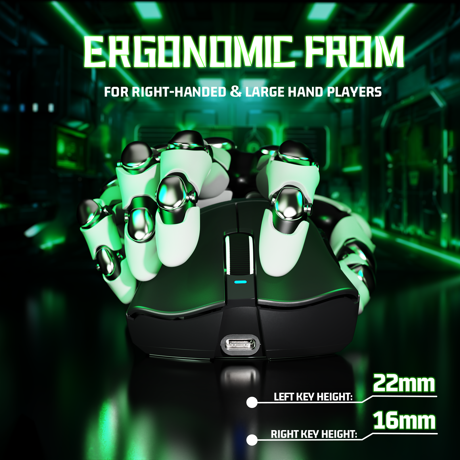 ATTACK SHARK V3 Ultraleichte Tri-Mode Gaming-Maus