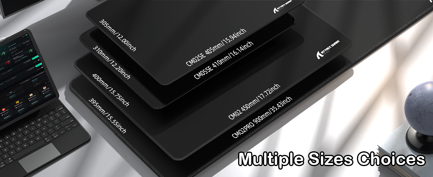 ATTACK SHARK CM02PRO eSport Gaming-Mauspad (900x400x4 MM)