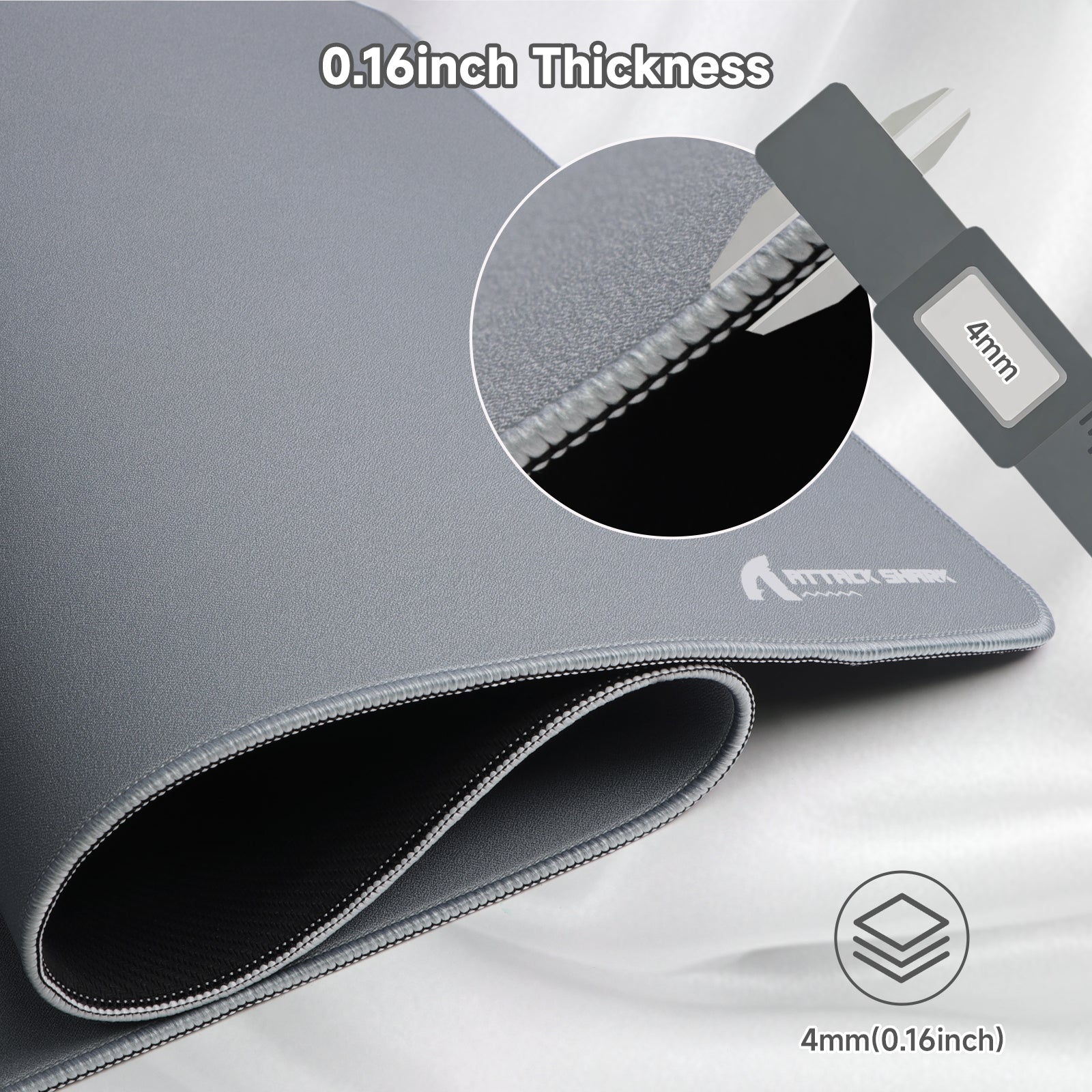 ATTACK SHARK CM02PRO eSport Gaming-Mauspad (900x400x4 MM)