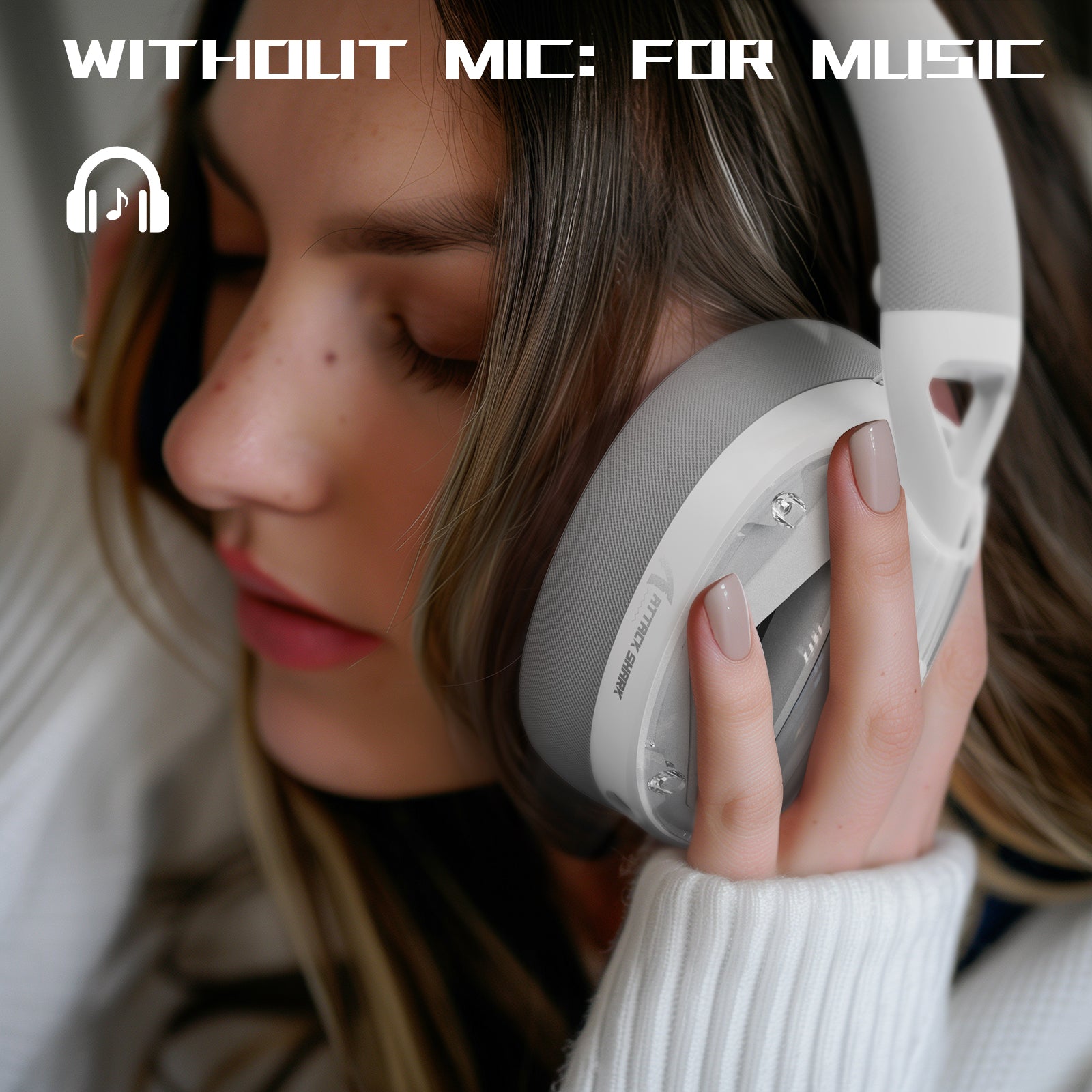 ATTACK SHARK L60 Ultra-Light Tri-Mode Gaming Headset