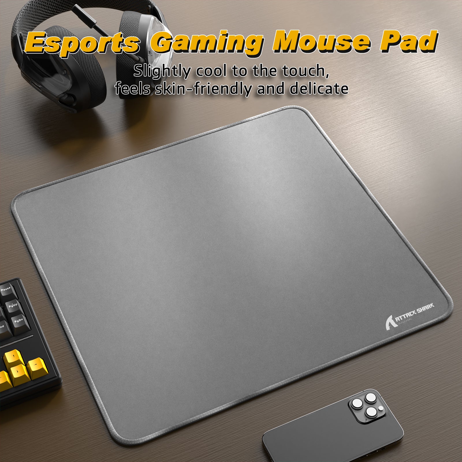 Tapis de souris de jeu eSport ATTACK SHARK CM02