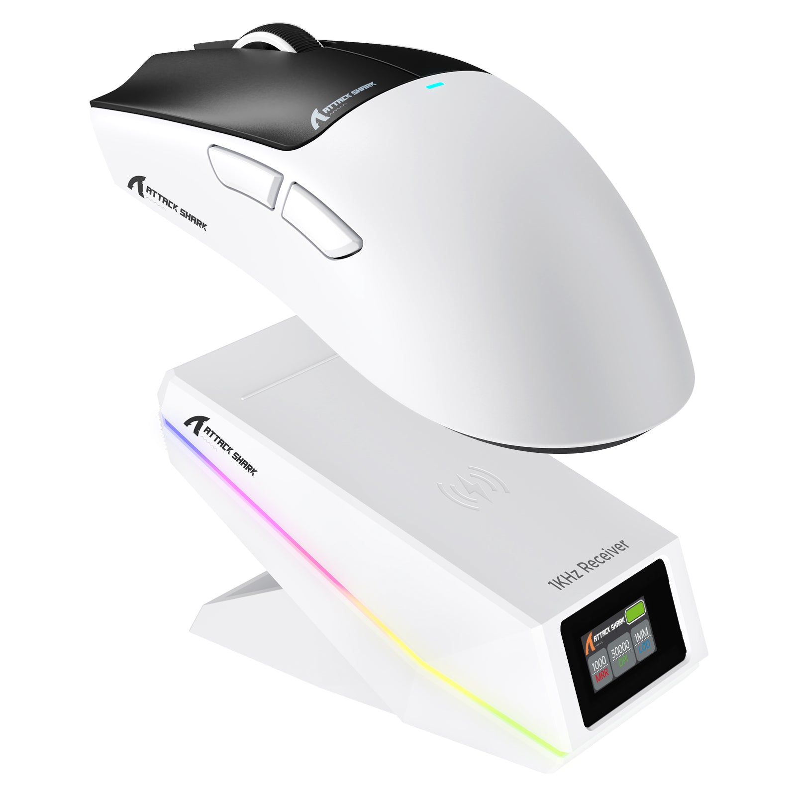 ATTACK SHARK X11 PRO V2 kabellose Gaming-Maus mit TFT-Display und Ladestation