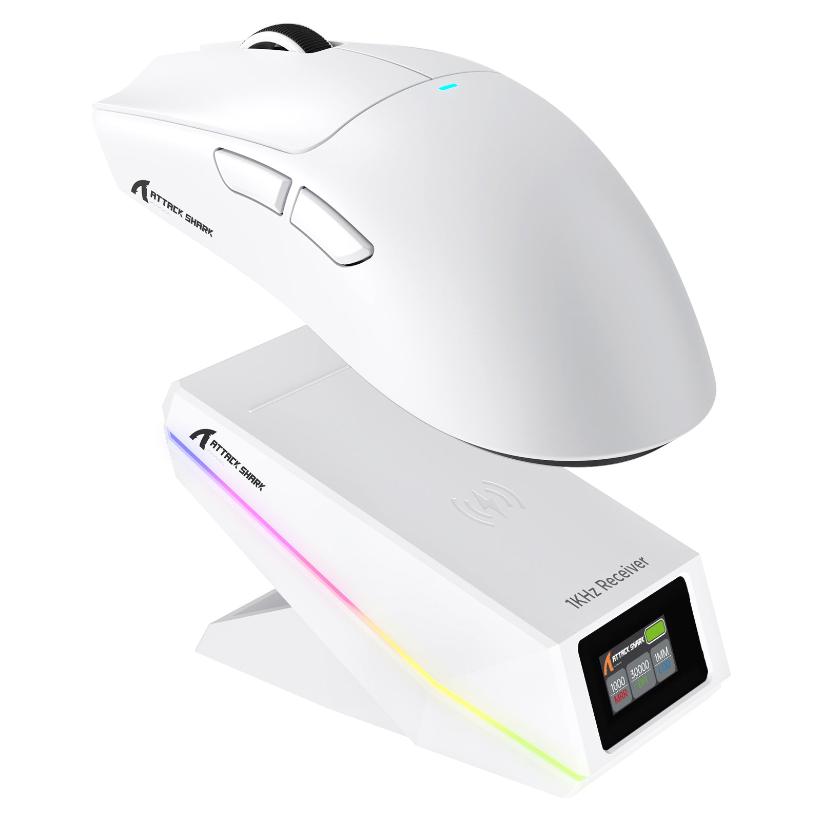ATTACK SHARK X11 PRO V2 kabellose Gaming-Maus mit TFT-Display und Ladestation