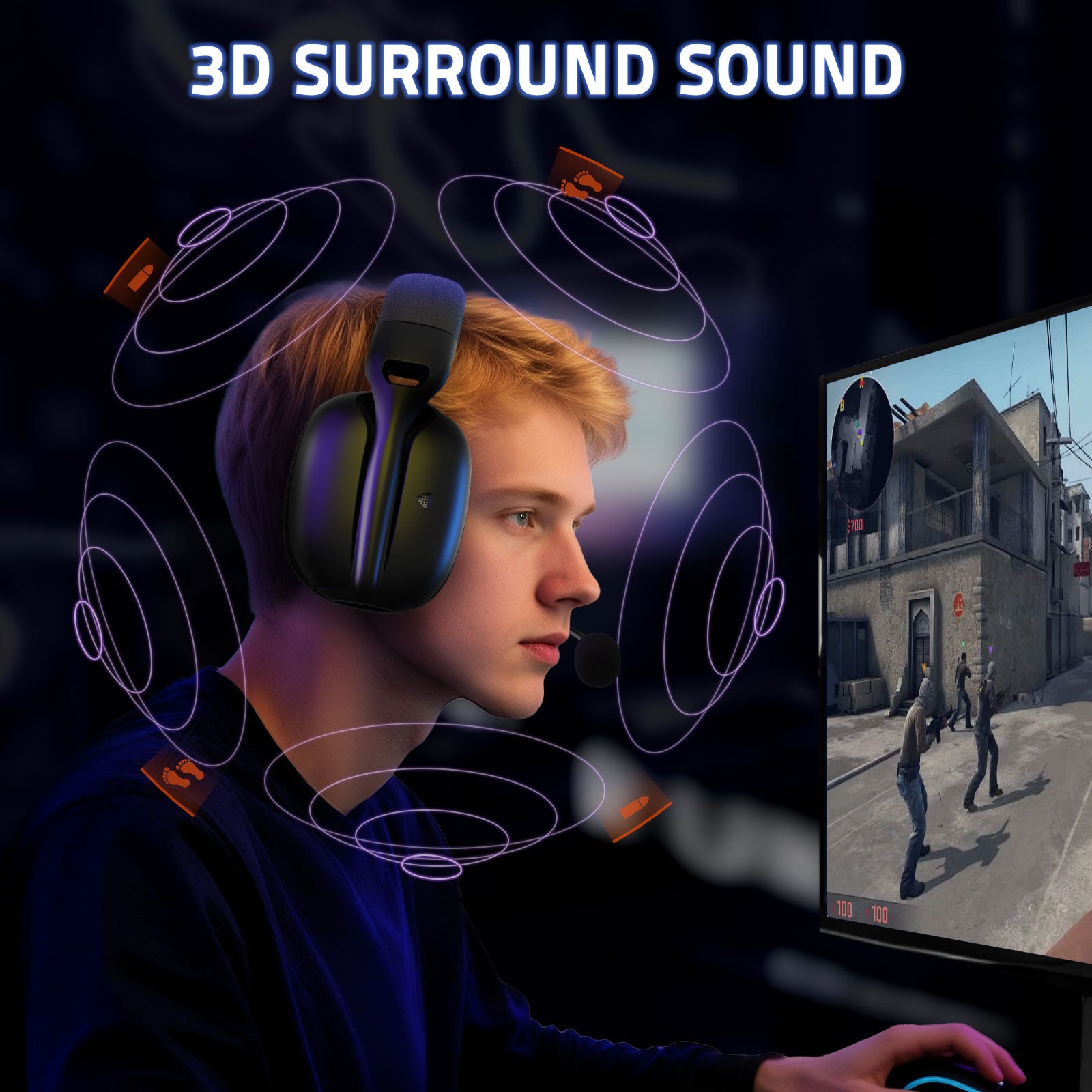 ATTACK SHARK L80PRO Wireless Gaming Headset