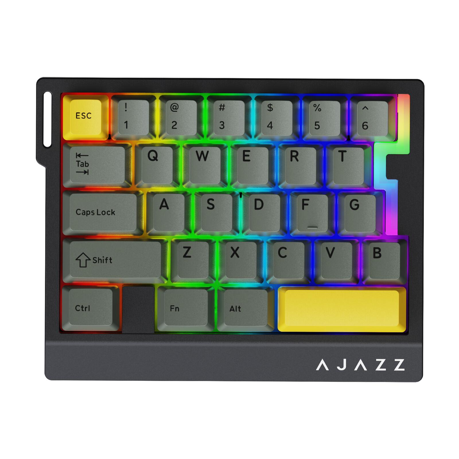 ATTACK SHARK x AJAZZ AK029 Wired One-Handed Mechanical Keyboard