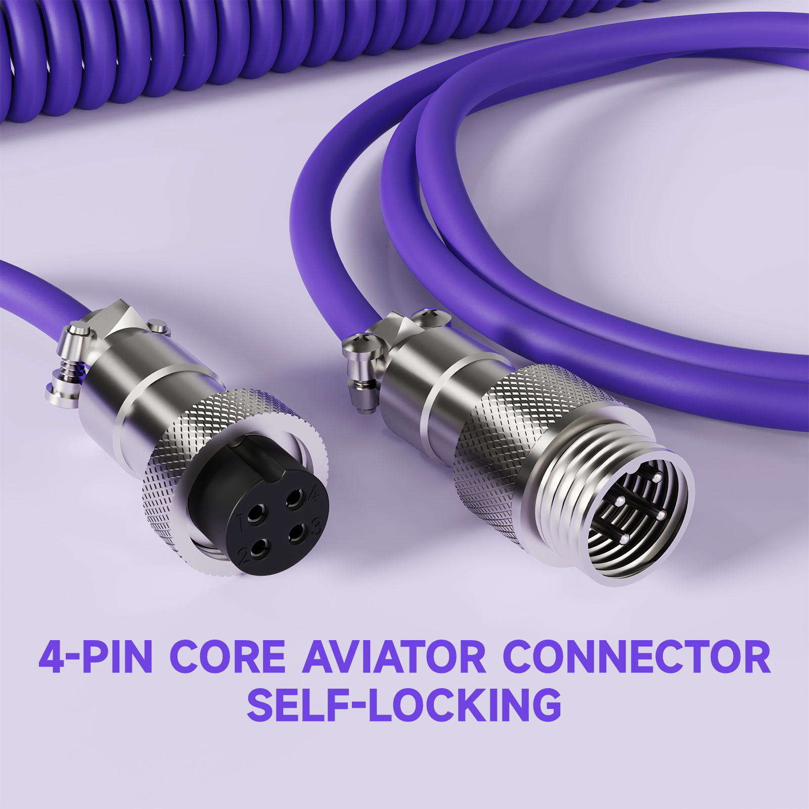 ATTACK SHARK C01Ultra Custom Aviator Cable for 8KHz Magnetic Keyboard