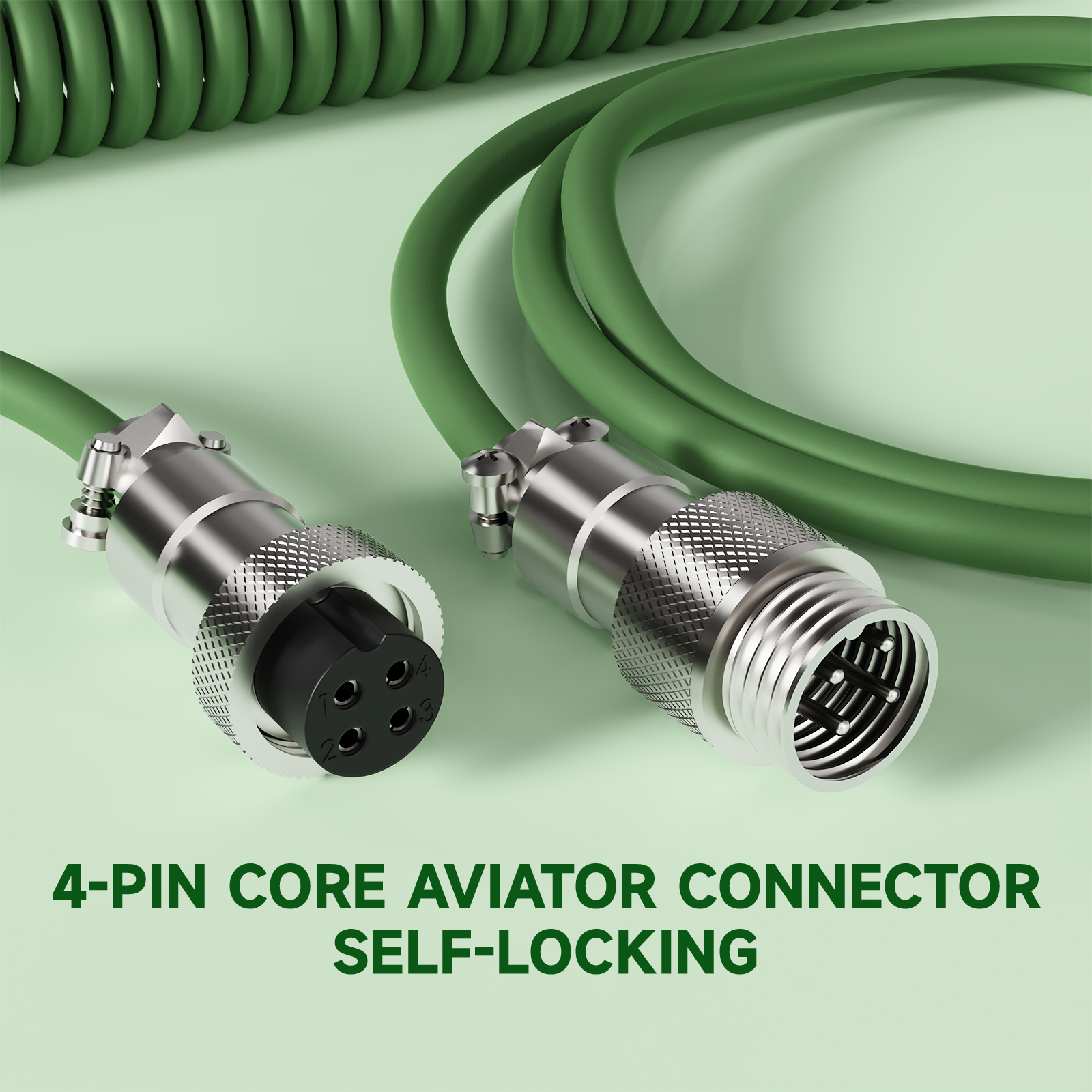 ATTACK SHARK C01Ultra Custom Aviator Cable for 8KHz Magnetic Keyboard