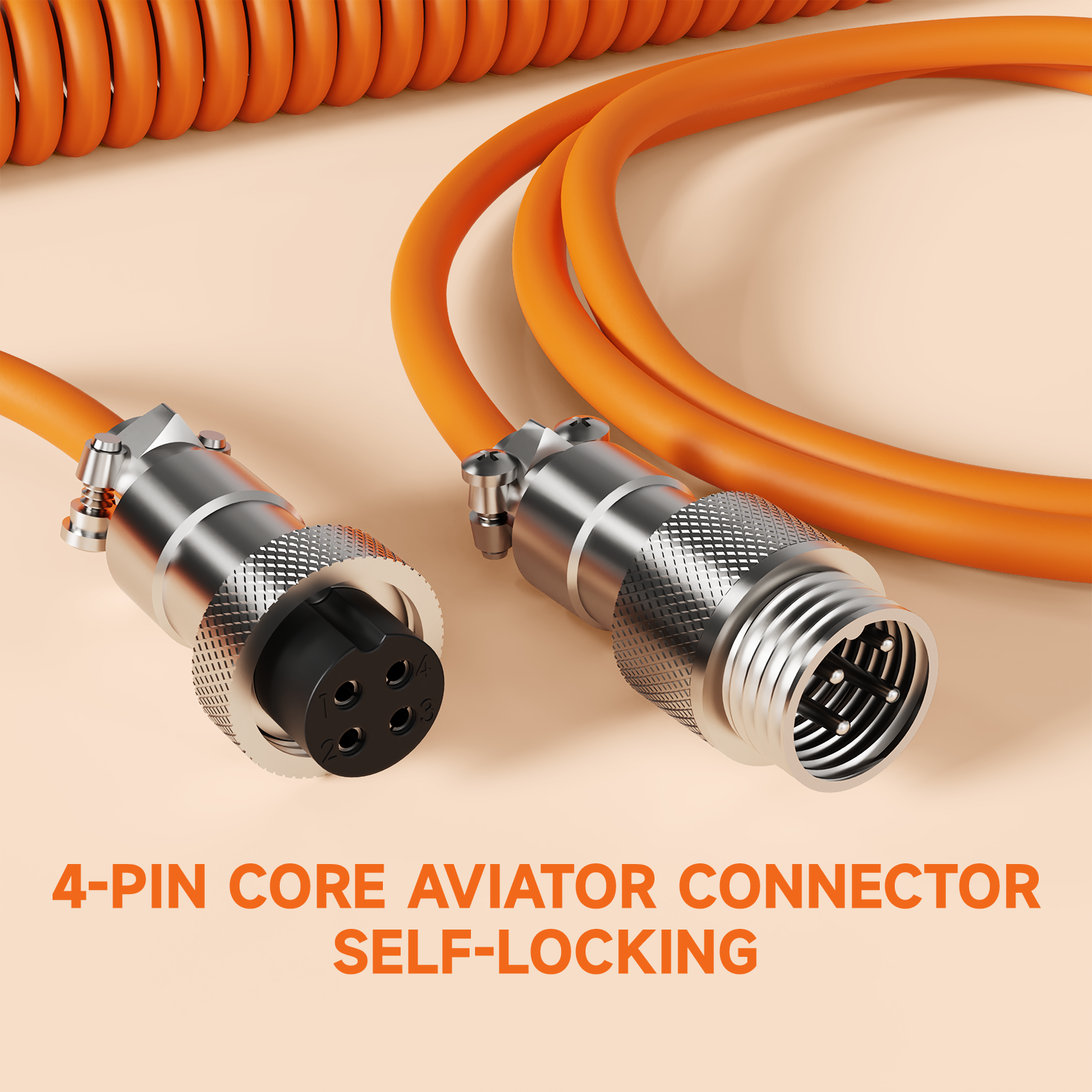 ATTACK SHARK C01Ultra Custom Aviator Cable for 8KHz Magnetic Keyboard