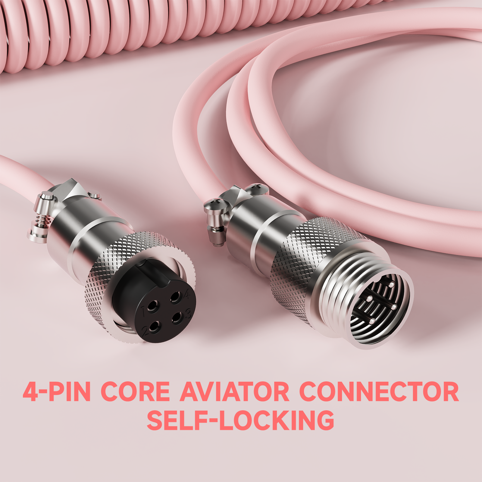 ATTACK SHARK C01Ultra Custom Aviator Cable for 8KHz Magnetic Keyboard