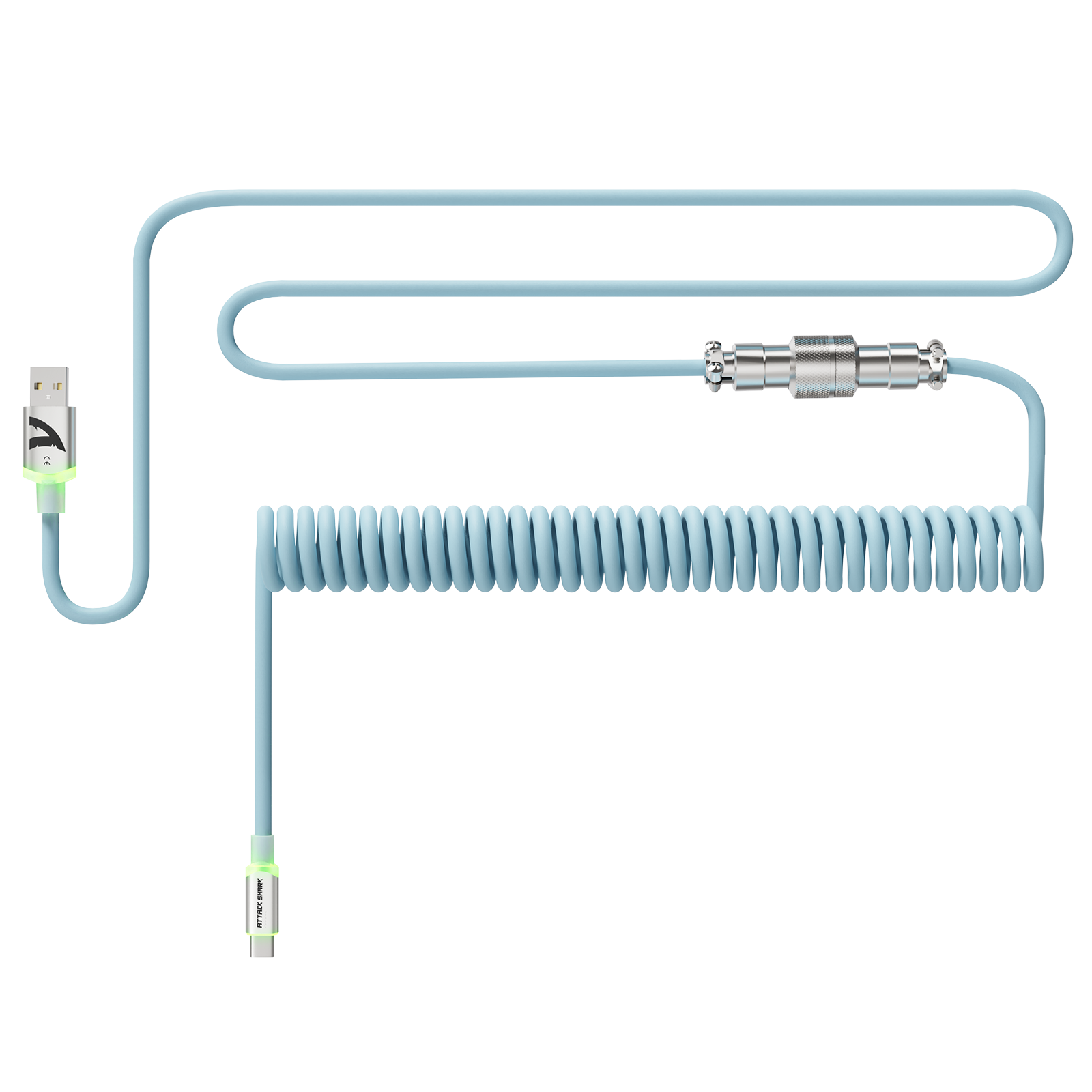 ATTACK SHARK C01Ultra Custom Aviator Cable for 8KHz Magnetic Keyboard