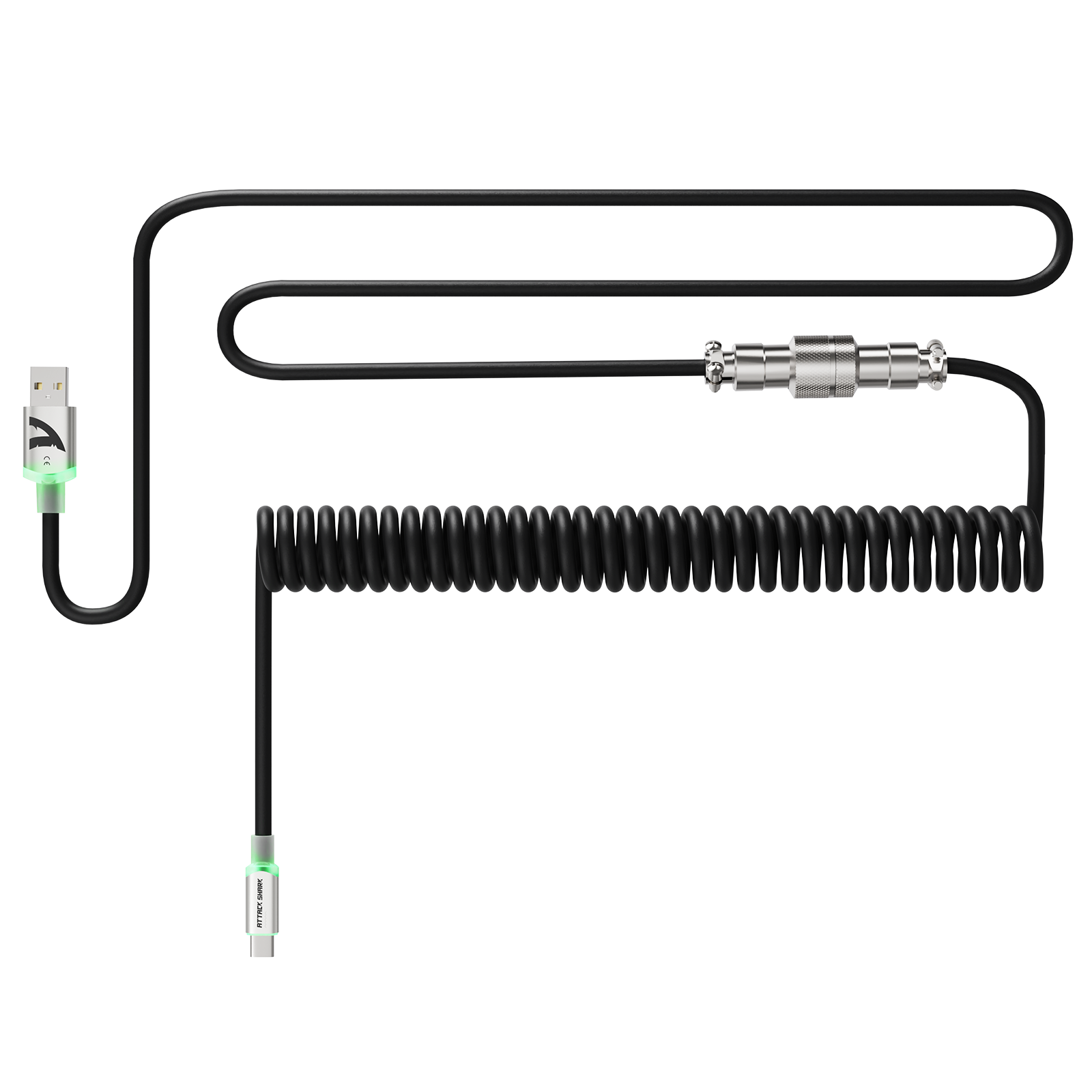 ATTACK SHARK C01Ultra Custom Aviator Cable for 8KHz Magnetic Keyboard