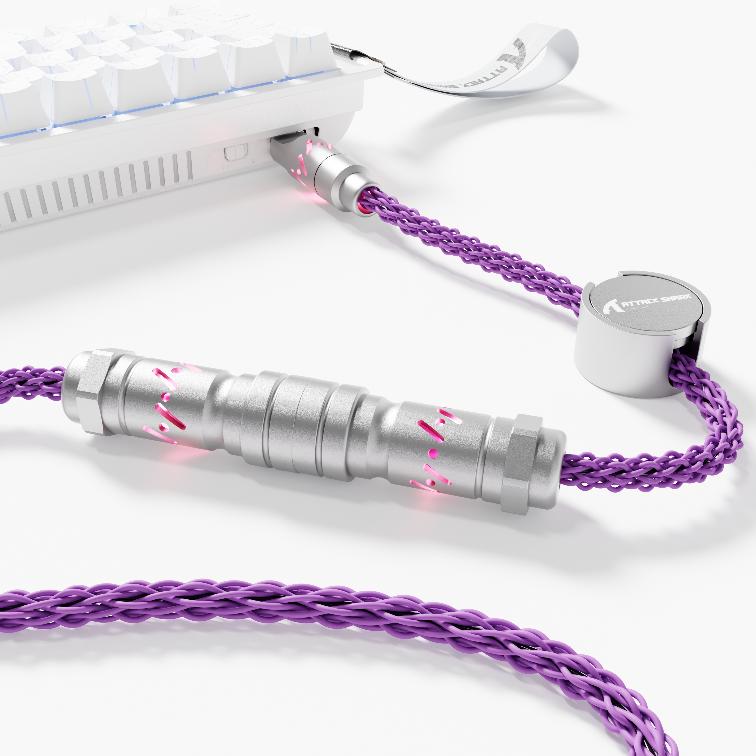 ATTACK SHARK C07 Custom Aviator-Kabel für 8-kHz-Magnettastatur