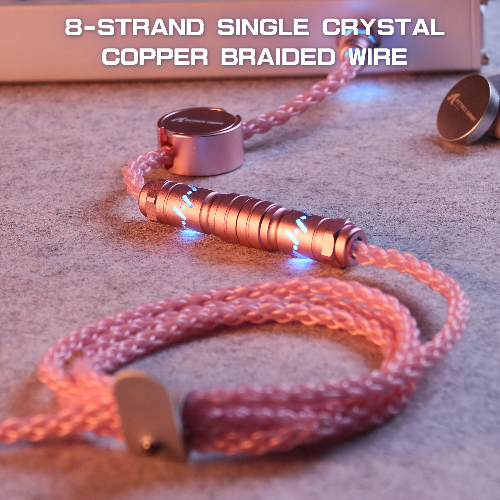 ATTACK SHARK C07 Custom Aviator-Kabel für 8-kHz-Magnettastatur