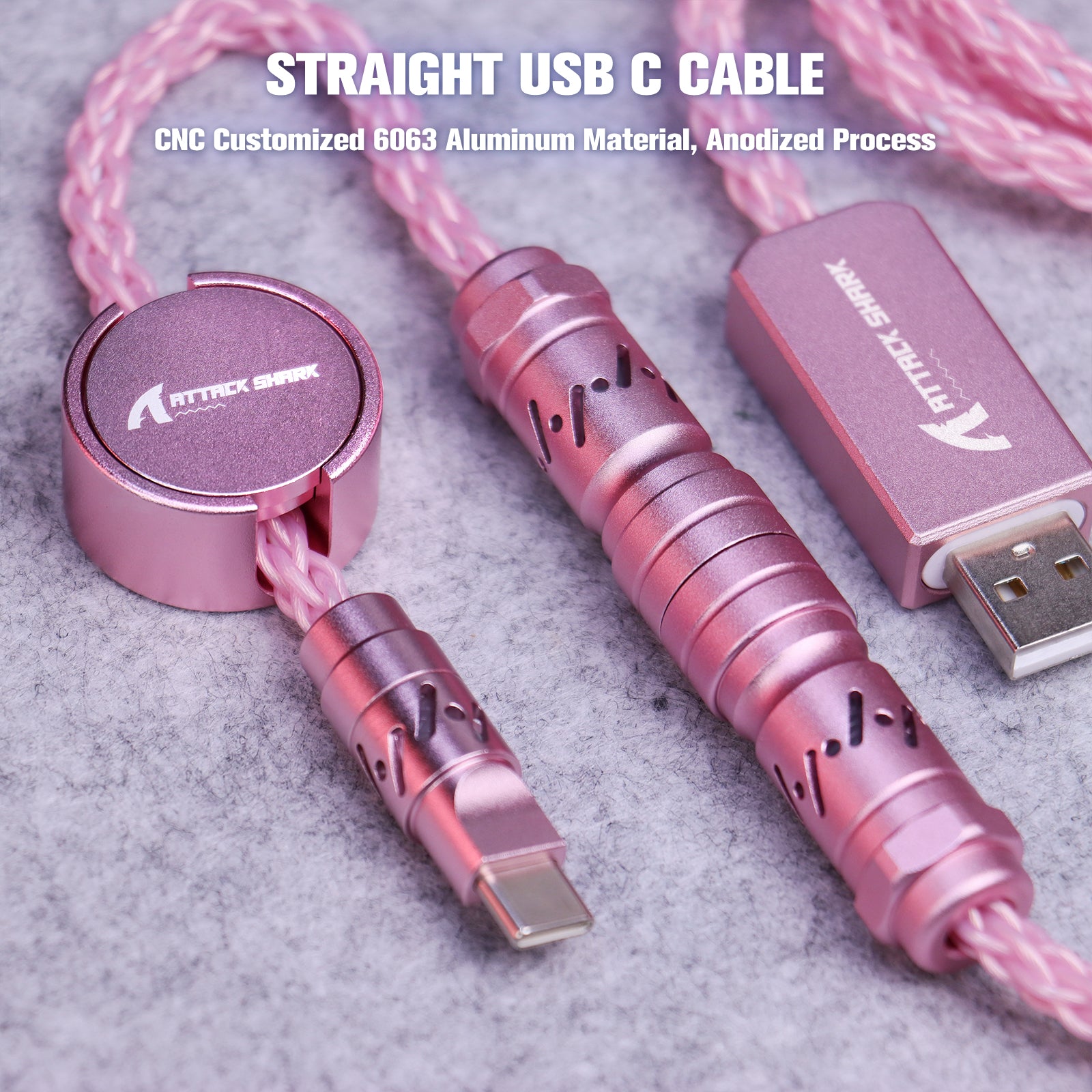 ATTACK SHARK C07 Custom Aviator-Kabel für 8-kHz-Magnettastatur