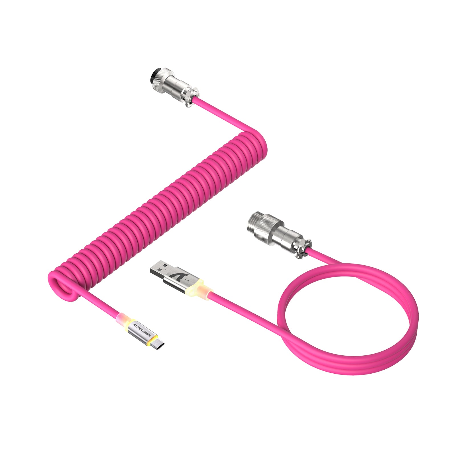 ATTACK SHARK C01Ultra Individuelles Aviator-Kabel für 8KHz Magnetische Tastatur