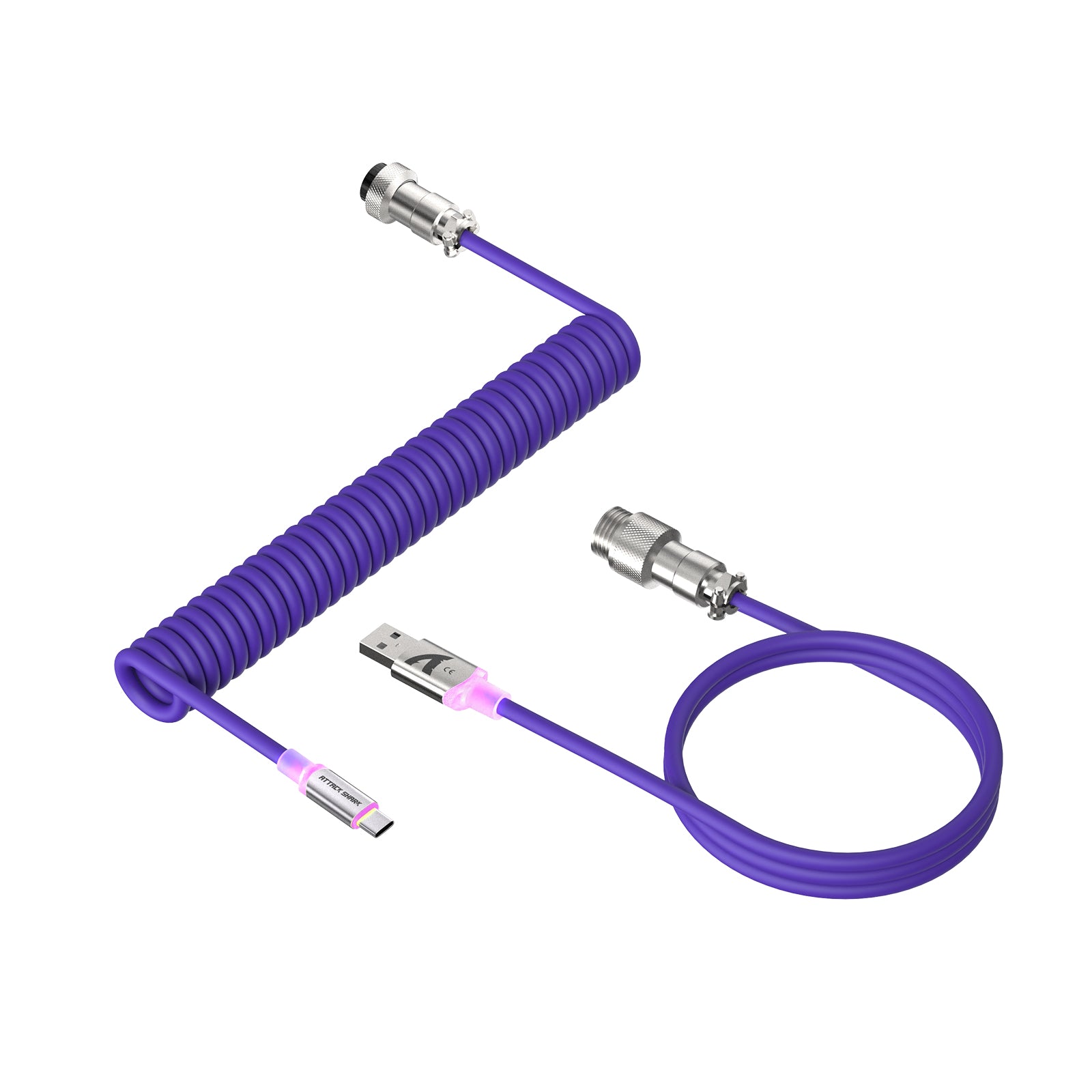 ATTACK SHARK C01Ultra Individuelles Aviator-Kabel für 8KHz Magnetische Tastatur