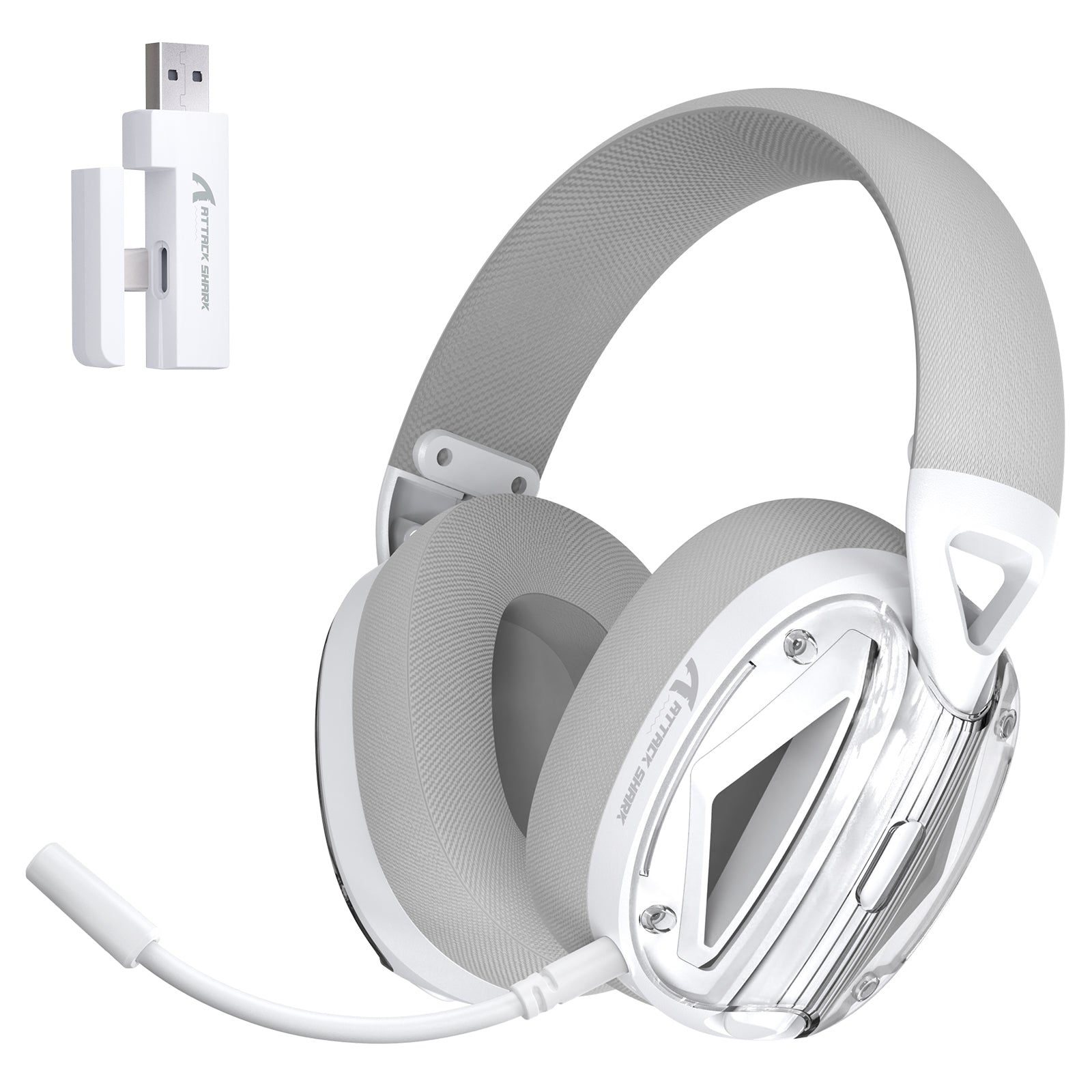 ATTACK SHARK L60 Ultraleichtes Tri-Mode-Gaming-Headset