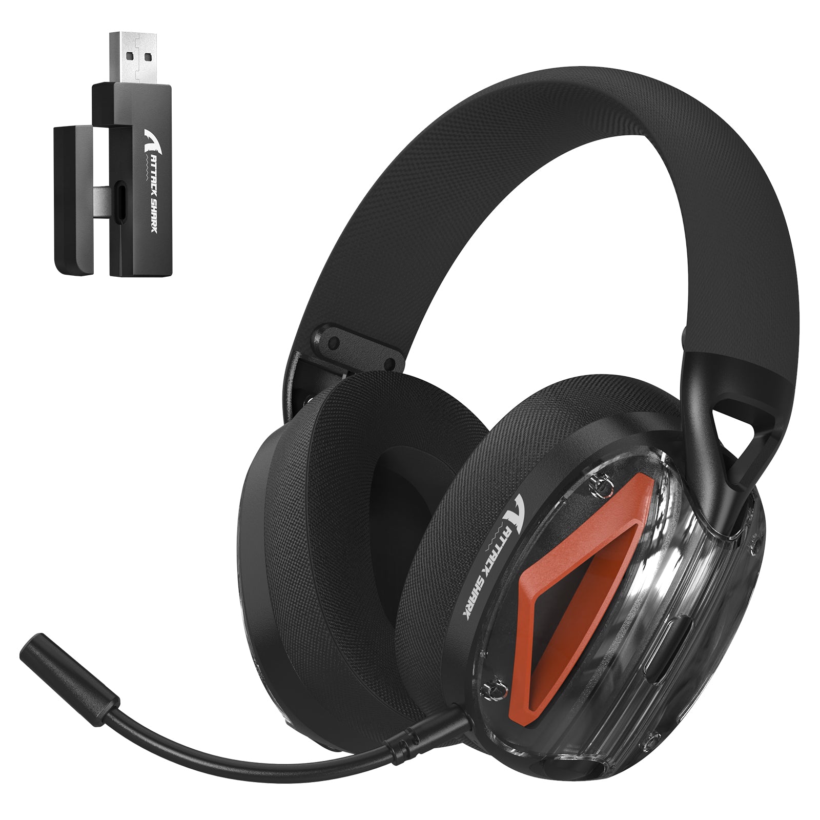 ATTACK SHARK L60 Ultraleichtes Tri-Mode-Gaming-Headset