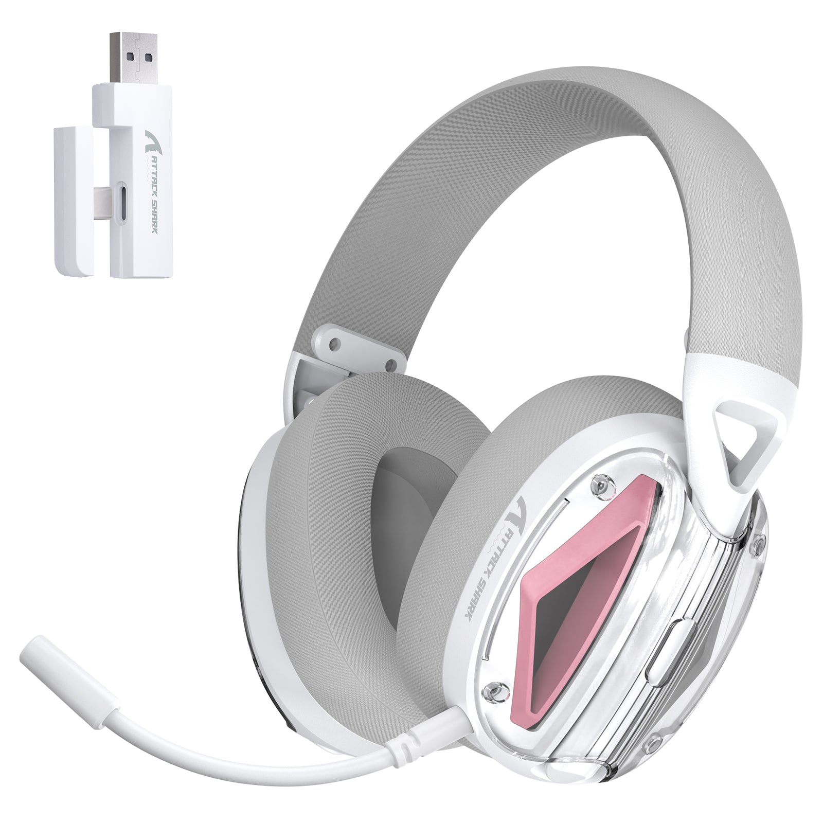 ATTACK SHARK L60 Ultraleichtes Tri-Mode-Gaming-Headset