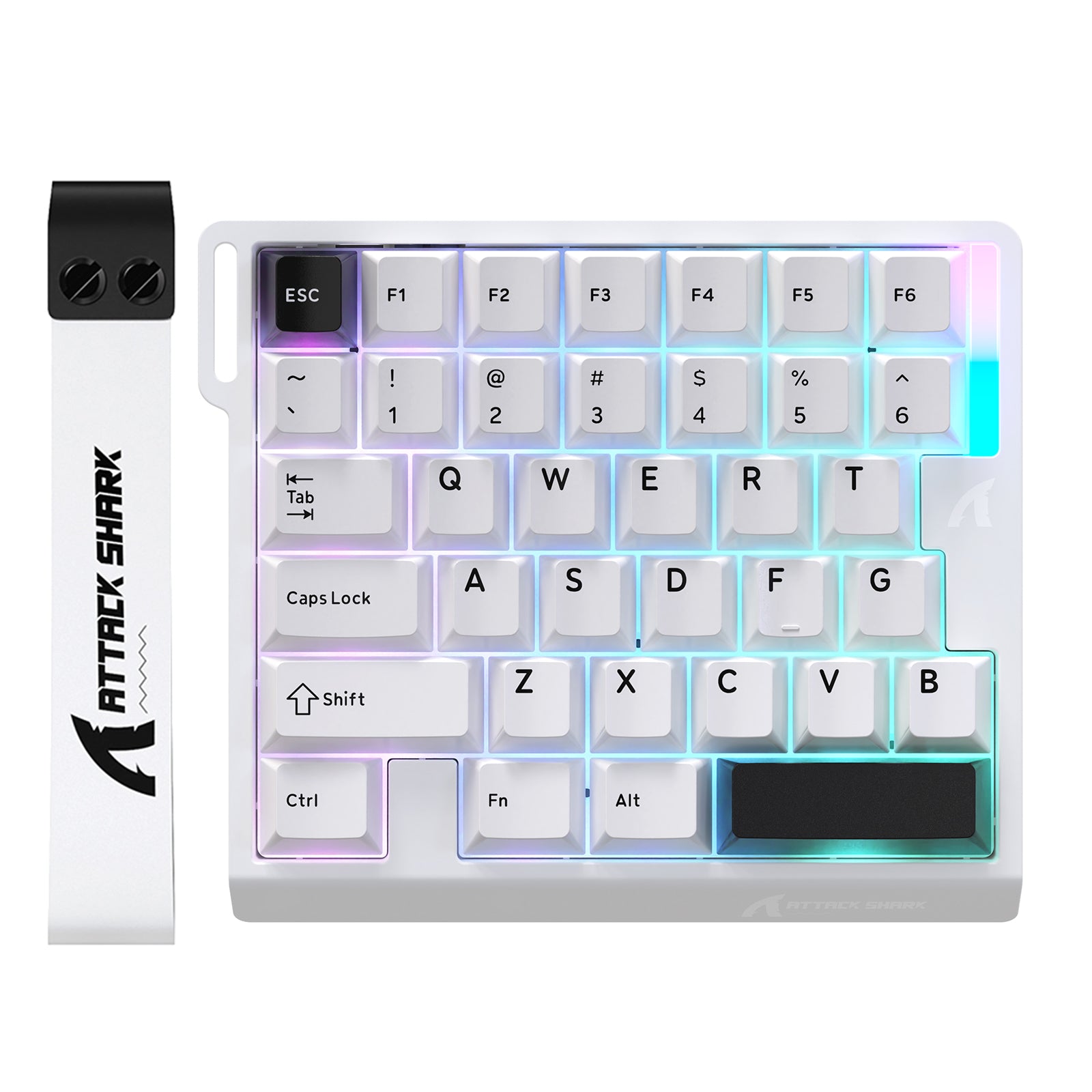ATTACK SHARK M36 HE Einhand-Magnettastatur mit Schalter