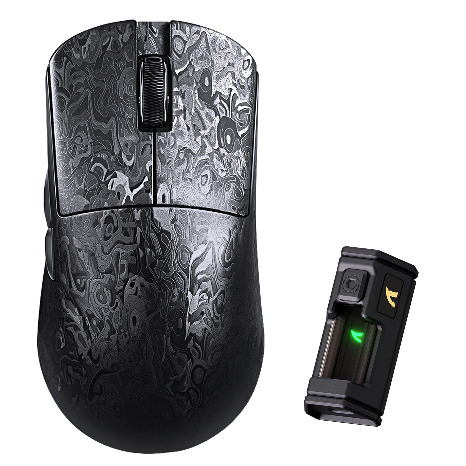 ATTACK SHARK R11 ULTRA Carbon Fiber Kabellose 8K PAW3950MAX Gaming-Maus