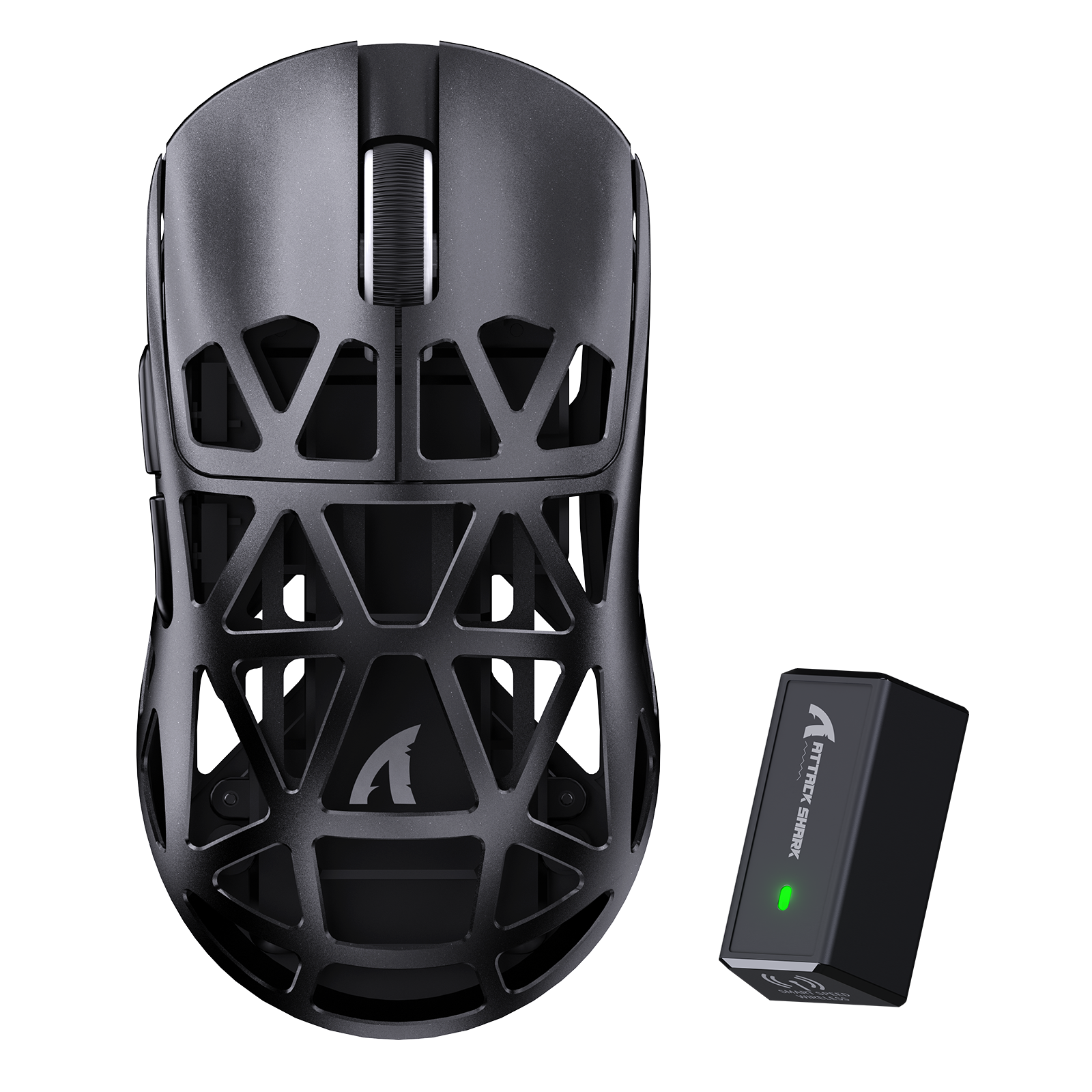 ATTACK SHARK R2 Magnesiumlegierung PAW3950 Gaming-Maus 8K (Ladestation nicht enthalten)