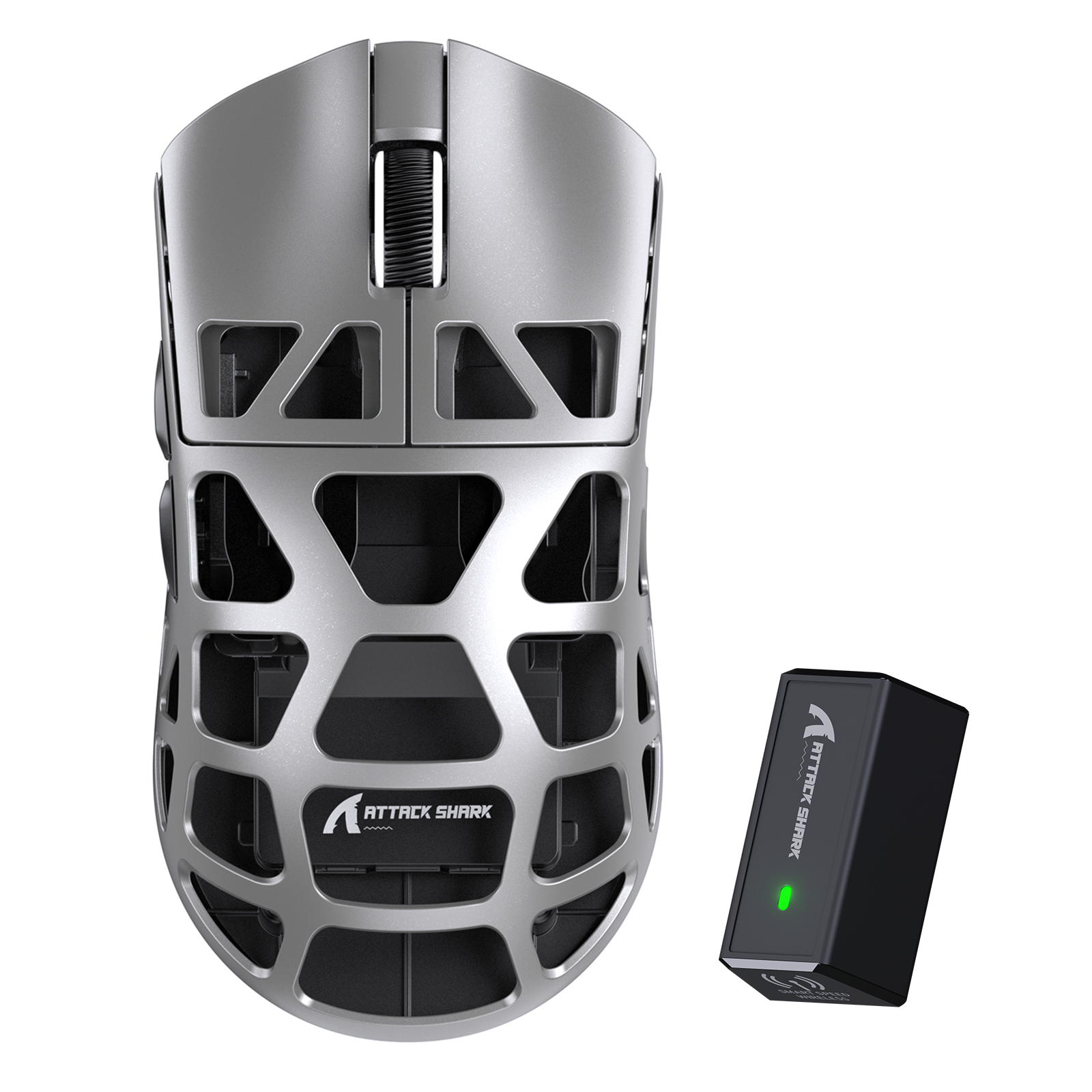 ATTACK SHARK R3 Magnesiumlegierung Gaming-Maus 8K