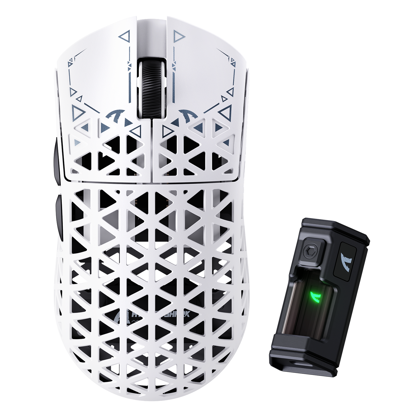 ATTACK SHARK R5 ULTRA Carbonfaser Kabellose 8K PAW3950MAX Gaming-Maus