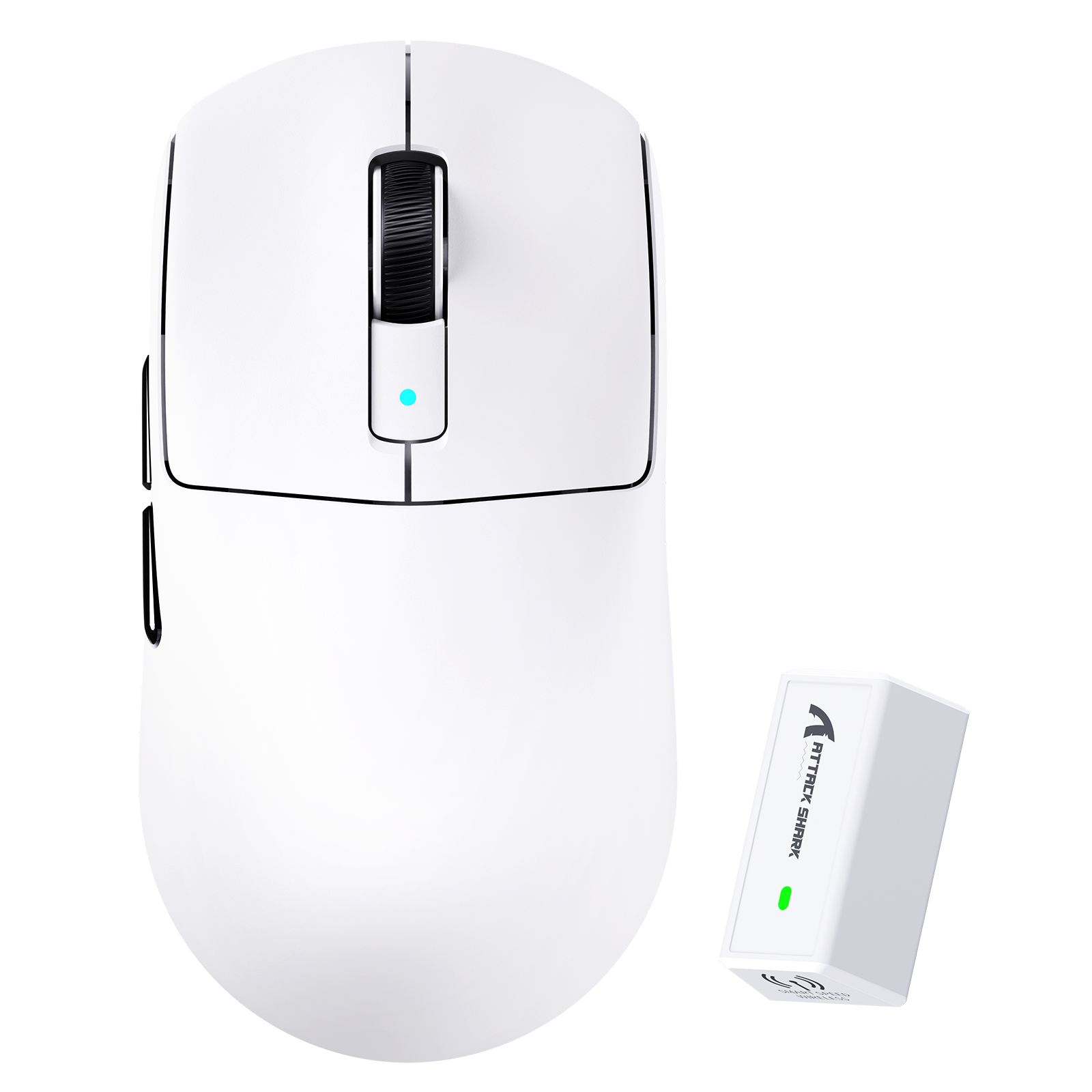 ATTACK SHARK R6 Ultralight 39g Kabellose 8K PAW3950MAX Gaming-Maus