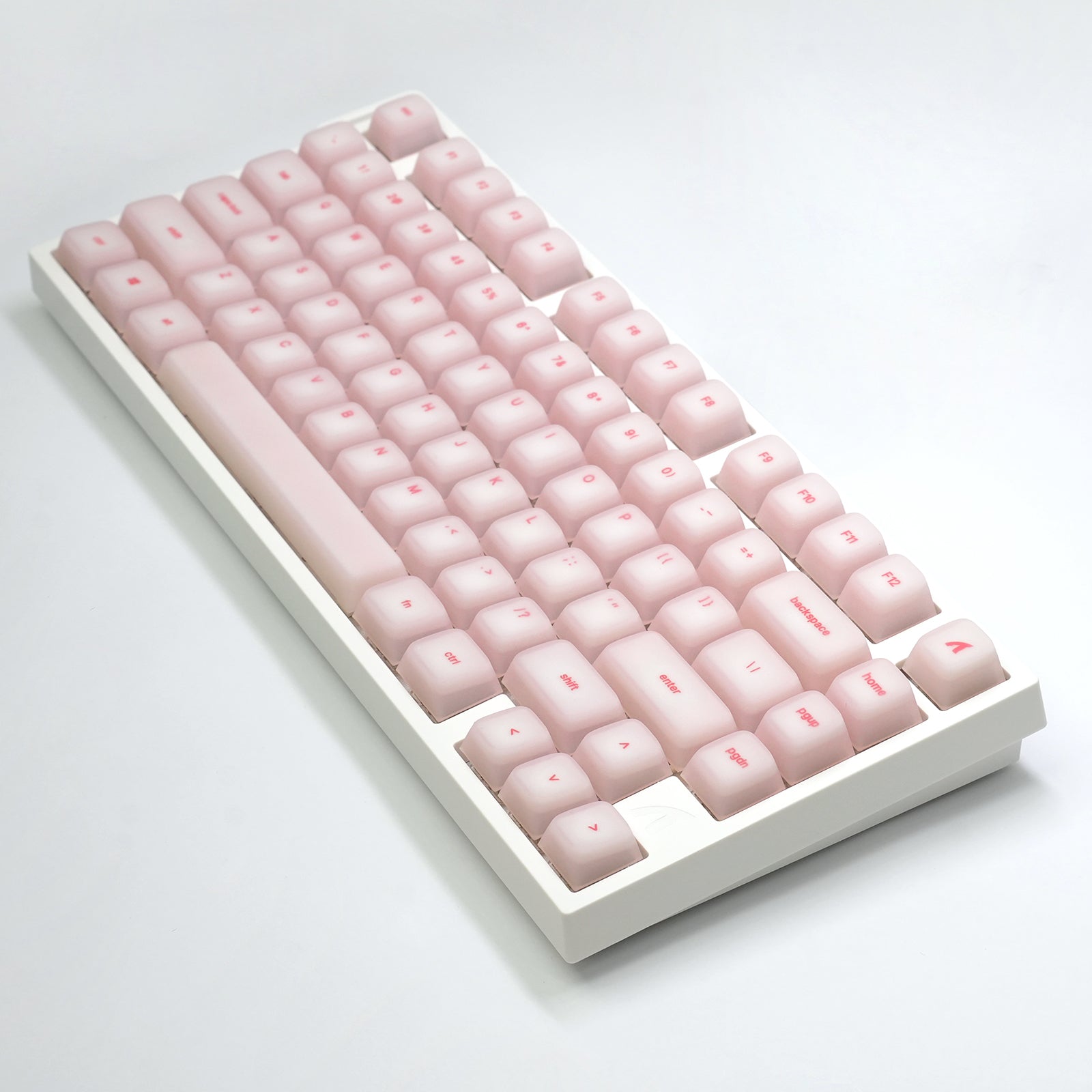 ATTACK SHARK SK01 Tastenkappenset mit 113 Tasten aus Silikon, Cherry-Profil, ANSI, Pink