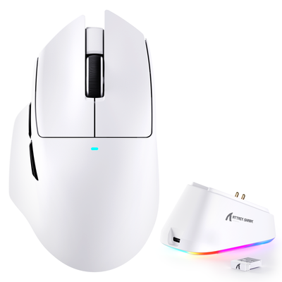 ATTACK SHARK V6 Ultra-Leichte Tri-Modus Gaming-Maus