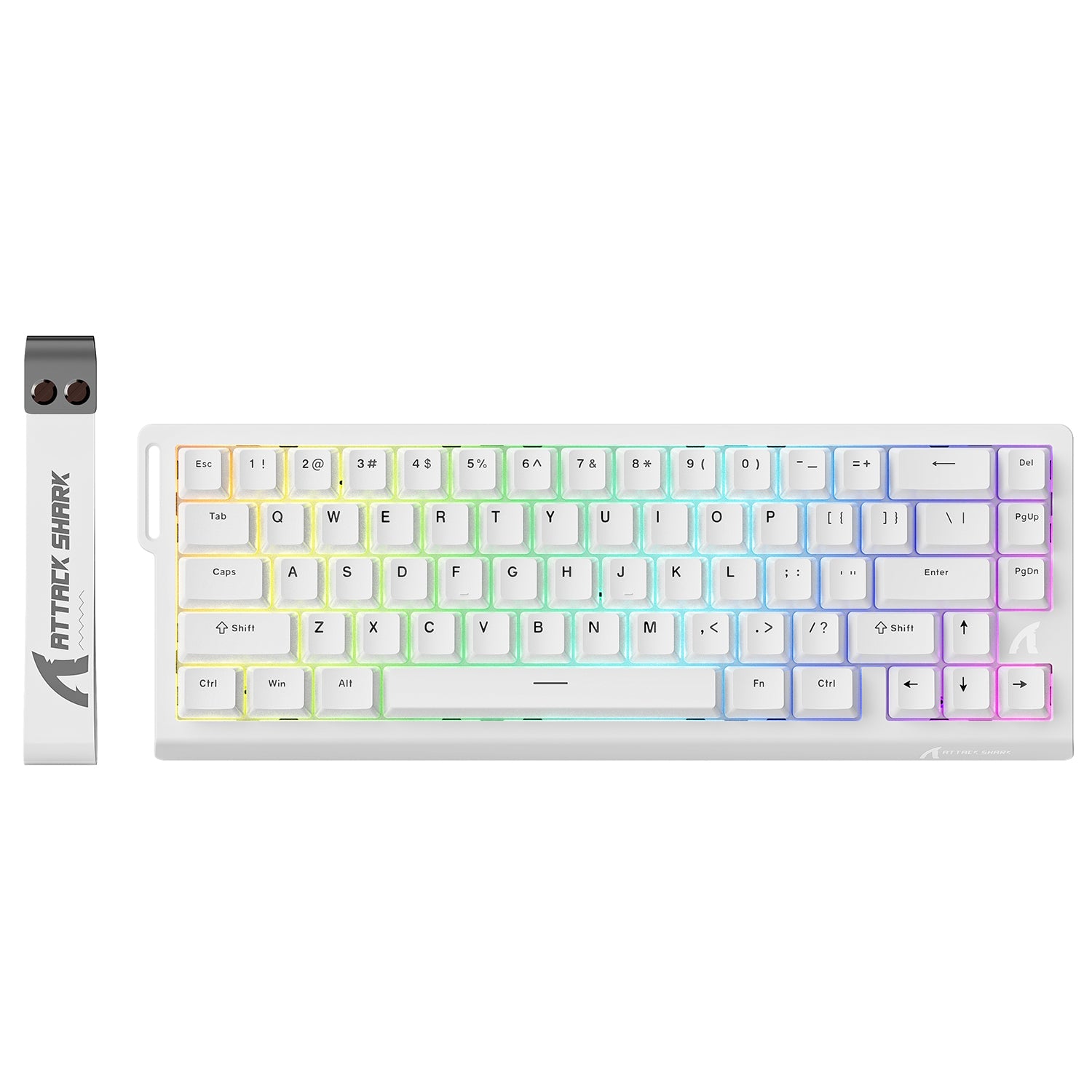 ATTACK SHARK X68 HE Rapid Trigger-Tastatur mit Magnetschalter