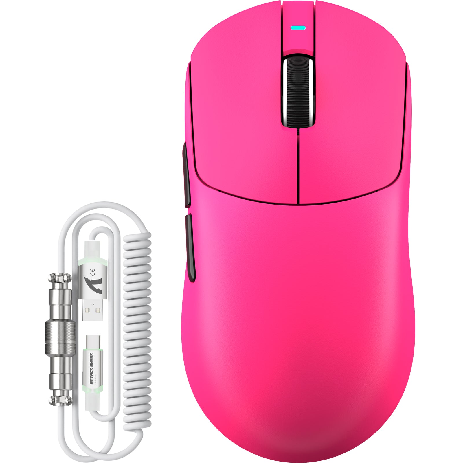 ATTACK SHARK X8PLUS Kabellose Tri-Mode-Gaming-Maus mit C06 ULTRA-Kabel